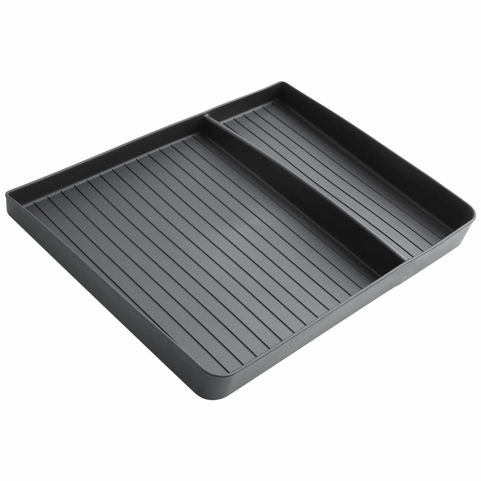 GAFAT Compatible con Hyundai Ioniq 5 N-line 2021-2025 2026 Organizador de Consola Central para Guantera, Facelift Ioniq 5 2024 Accesorios Caja de Almacenamiento, de Goma Blanda TPE, Plegable