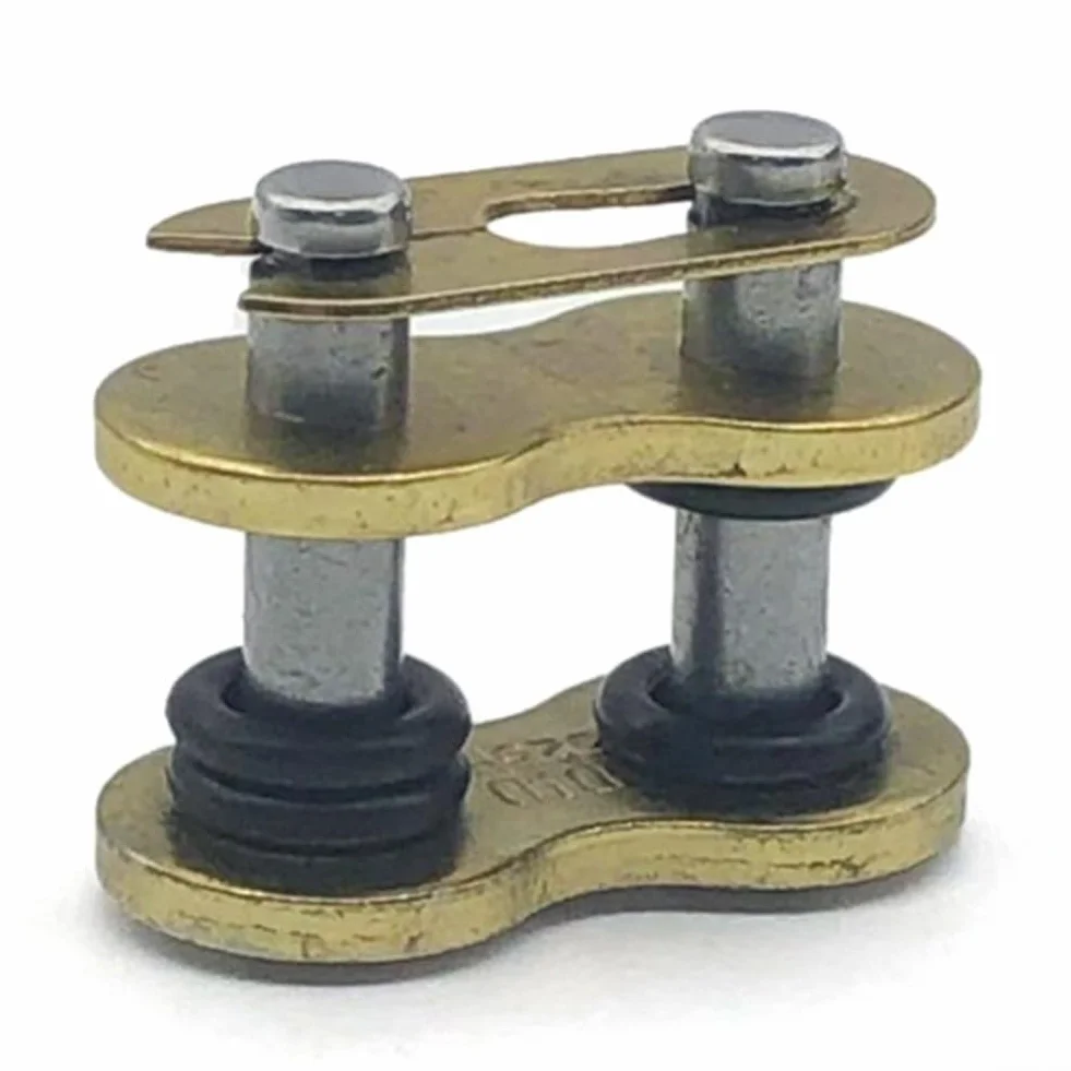 Paquete de 4 eslabones maestros de cadena de metal con sello ORing para cadenas 428 520 525 530 diseñadas para mejorar la longevidad de la cadena en motocicletas y vehículos