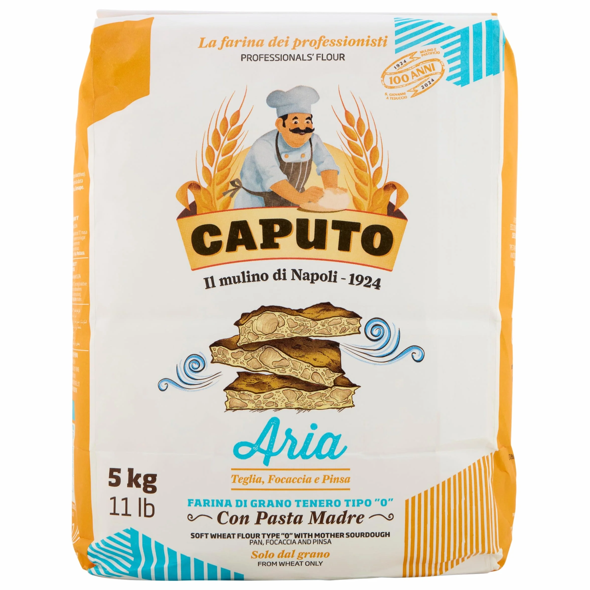 Harina CAPUTO ARIA CON PASTA MADRE 0.0 5 kg