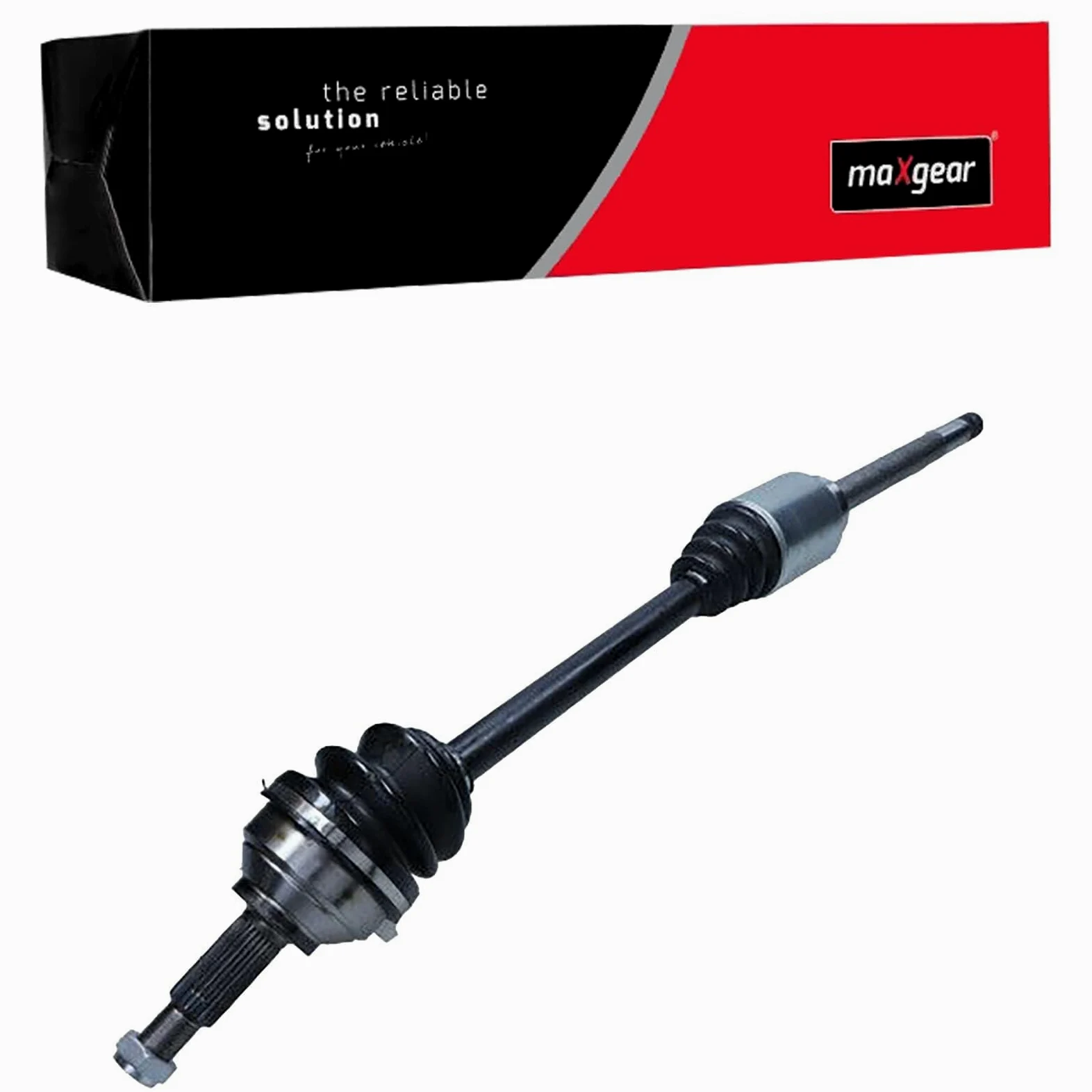 MAXGEAR Árbol de transmisión Delantero Derecha Dentado exterior, lado de rueda: 27 Longitud: 1018 mm Compatible con OPEL Vivaro A Combi X83 49-0634