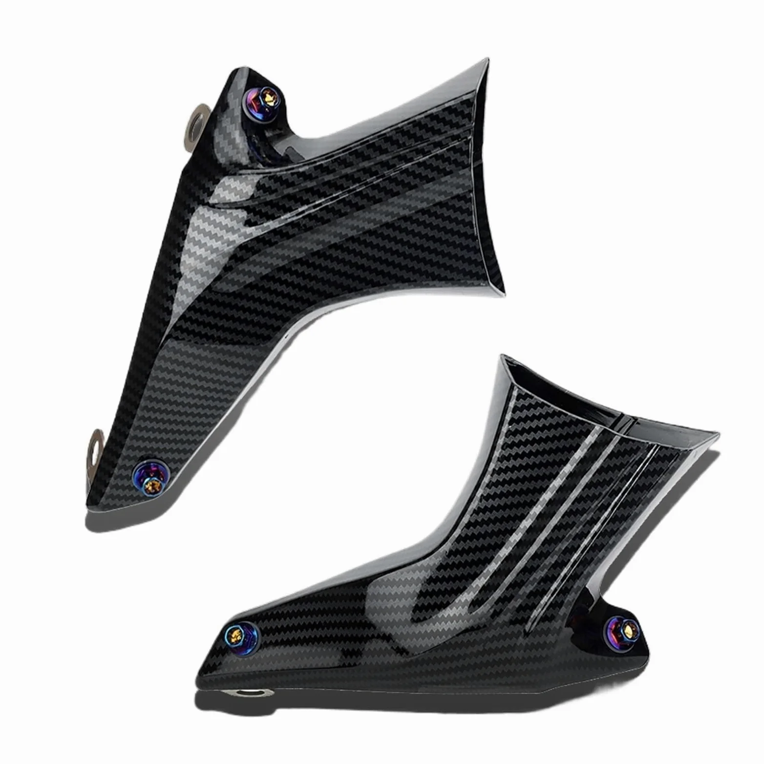 Refrigeración de Pinza de Freno Conducto de refrigeración de Aire para Pinza de Freno Compatible con Suzuki Hayabusa GSX1300R B-King GSX1300BK GSX1300BKA Boulevard M109R Boss M109R2(Style-3)