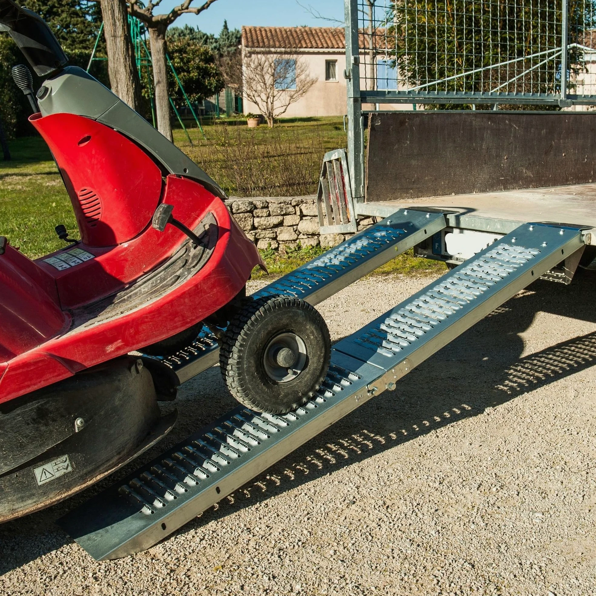 Lote de 2 rampas de carga plegables de 160 cm WERKA PRO