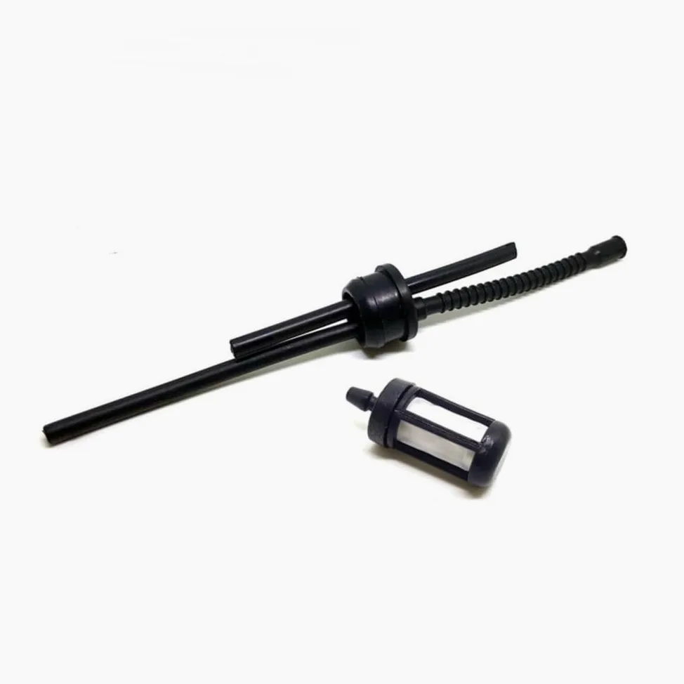 Piezas de reparación Tubo de Combustible, Manguera y Filtro de Combustible, Compatible con motosierras de Gasolina de 38 CC, 41 CC, 3800, 4100, G3800 y G4100.(50 Sets)