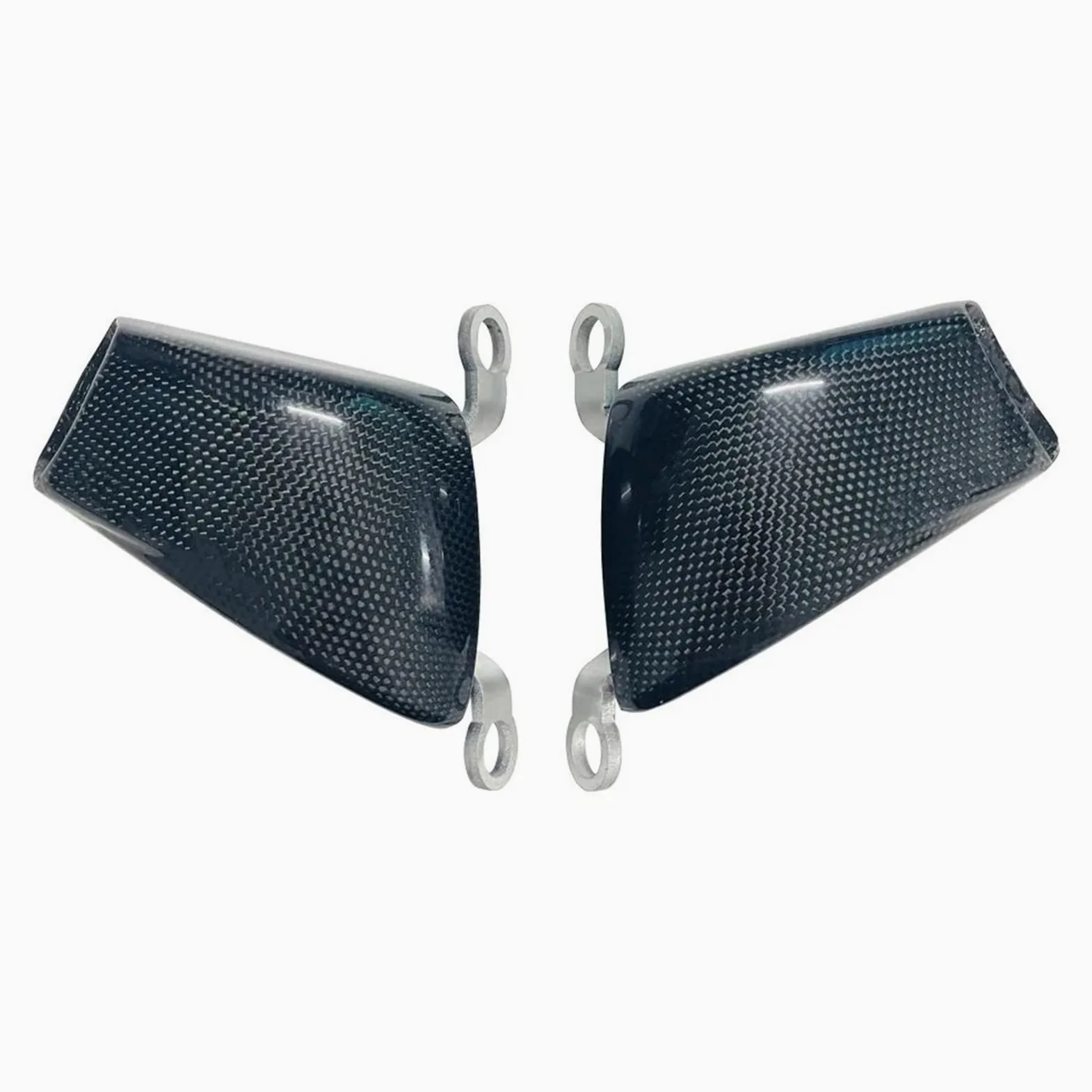 Conductos de refrigeración de Aire de Pinza Compatible con Pinza de Fibra de Carbono Kawasaki Z1000, disipación de Calor y radiador de guía de Aire del Freno Delantero.(Light)