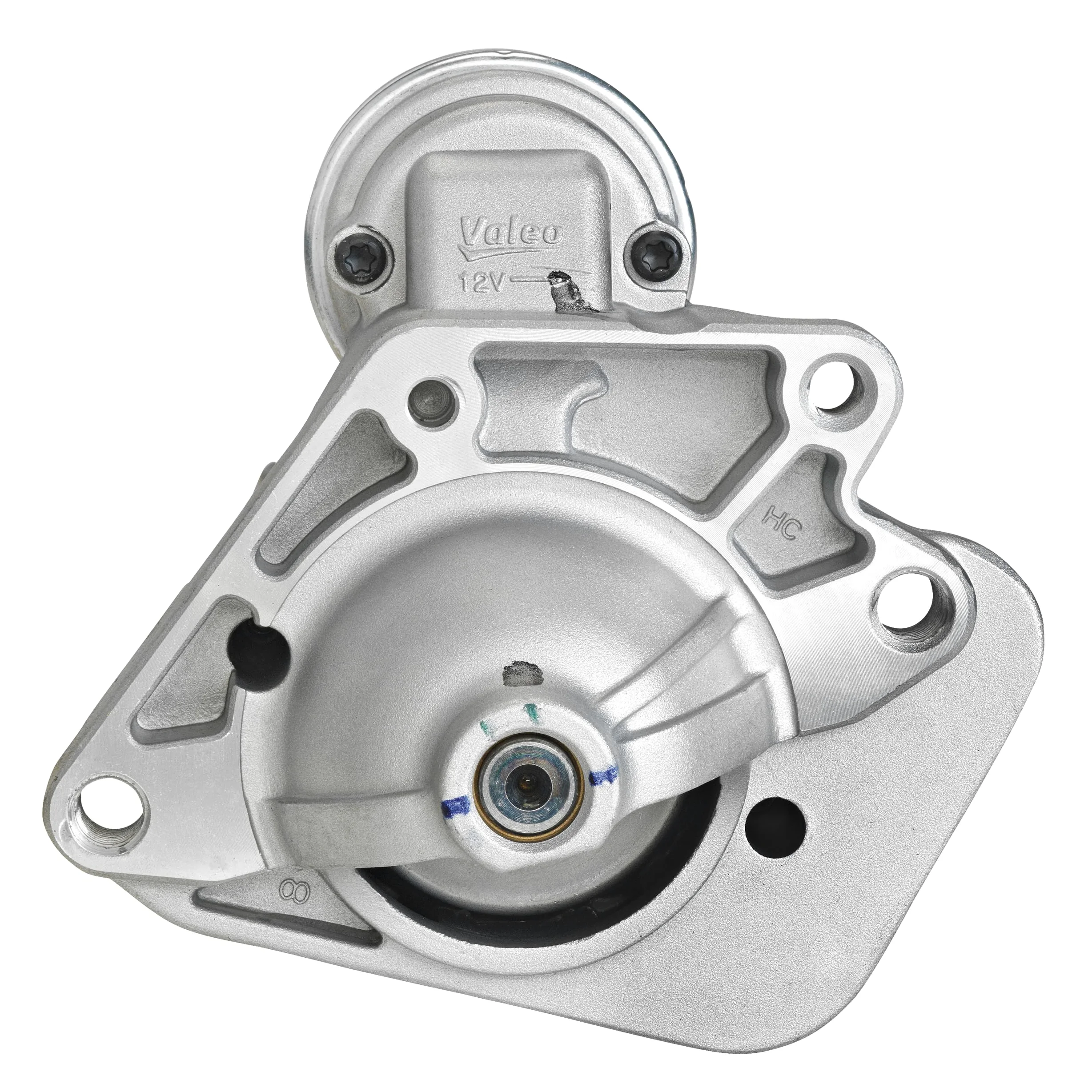VALEO-438224-Motor de arranque- Potencia nominal: 1,2 kW - Stop & Start: NO - Número de dientes: 10 dientes - Tensión: 12 V - Sentido de rotación: CLOCKWISE