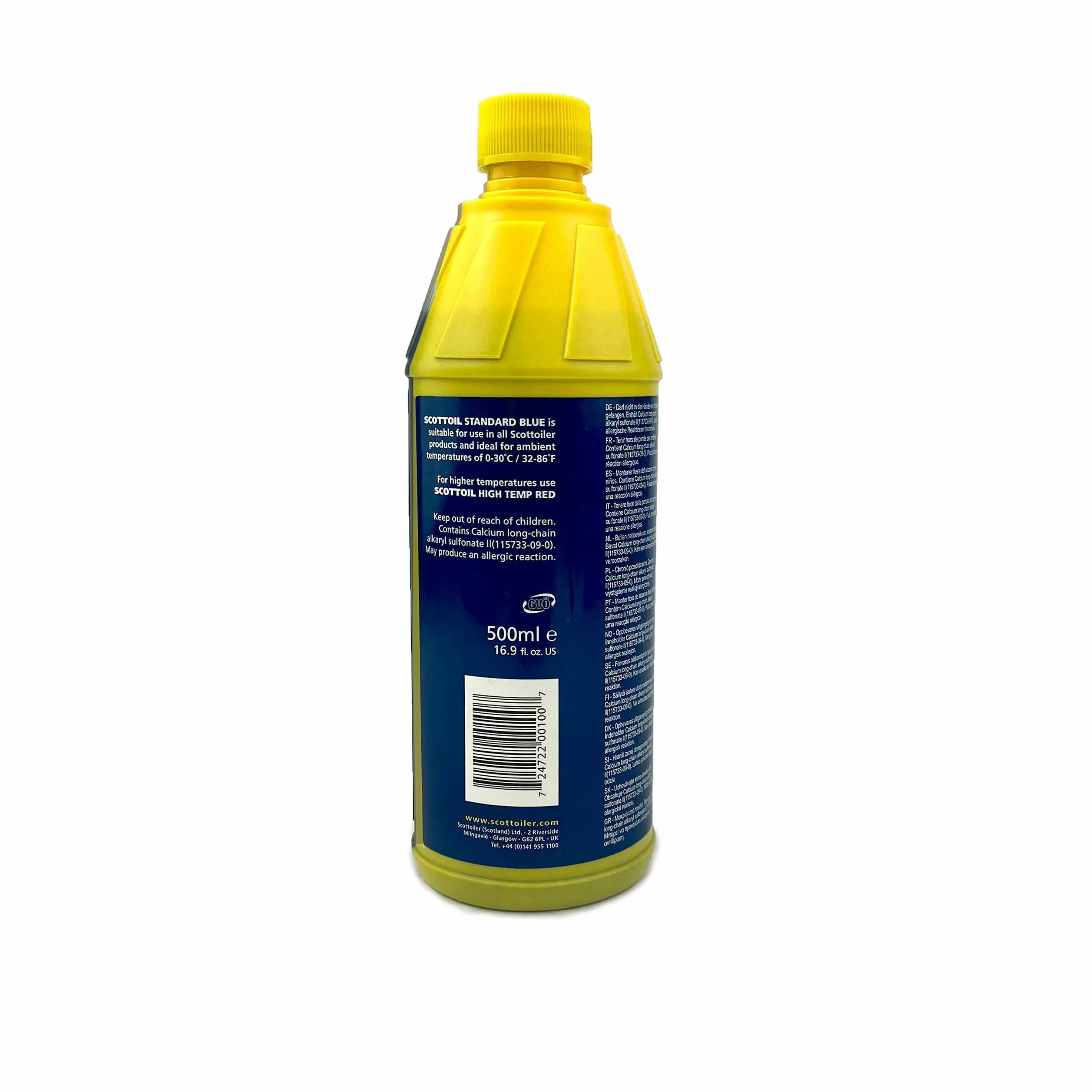 Scottoiler Essentials - Micro-vSystem - Lubricador Automático de Cadena de Motocicleta y Recarga de Scottoil Azul - Kit de Inicio BUNDLE