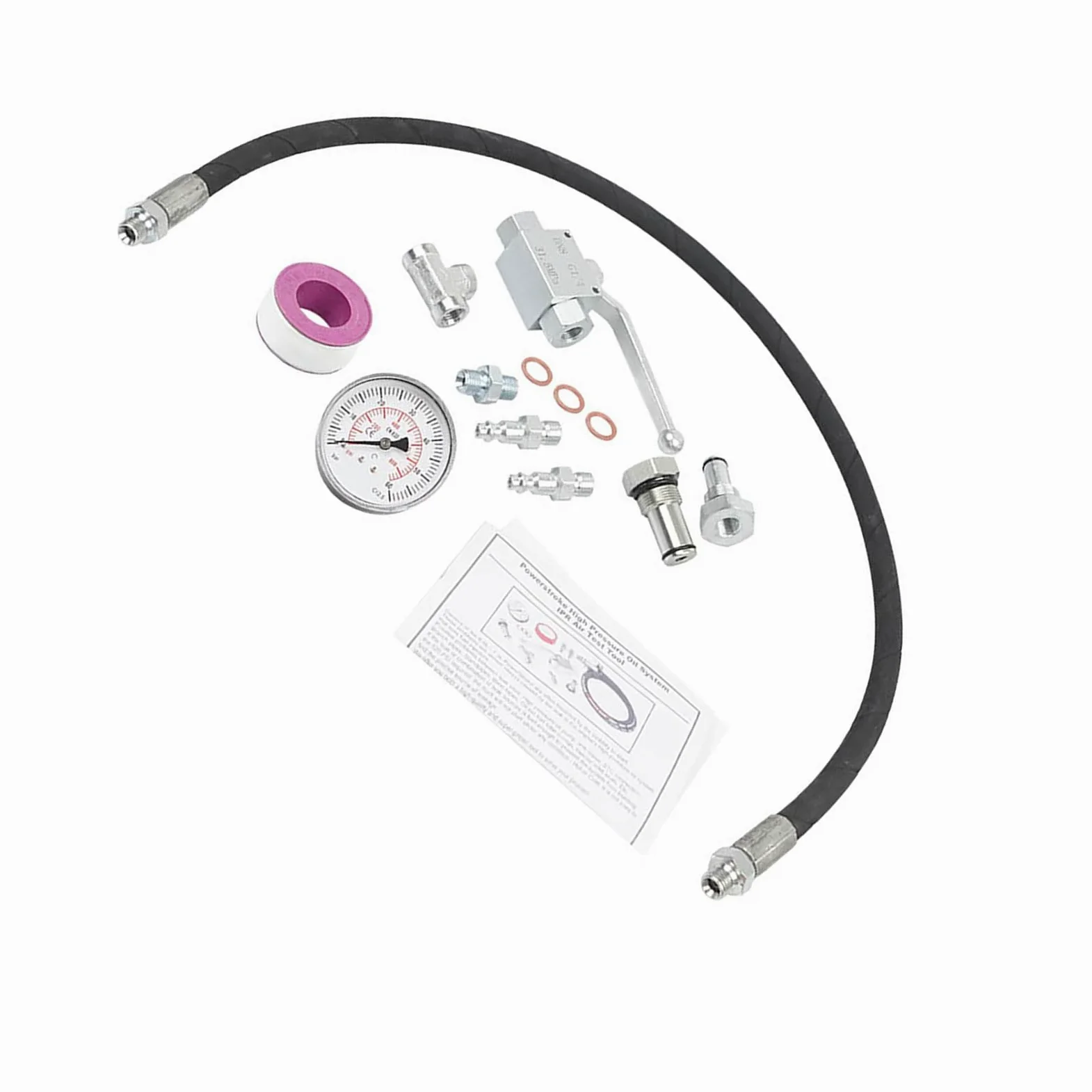 Juego de verificación de presión de aire diseñado para comprobador IPR de flujo de cuidado de circuito de lubricación de alta presión de motor de 6.0 L y 7.3 L