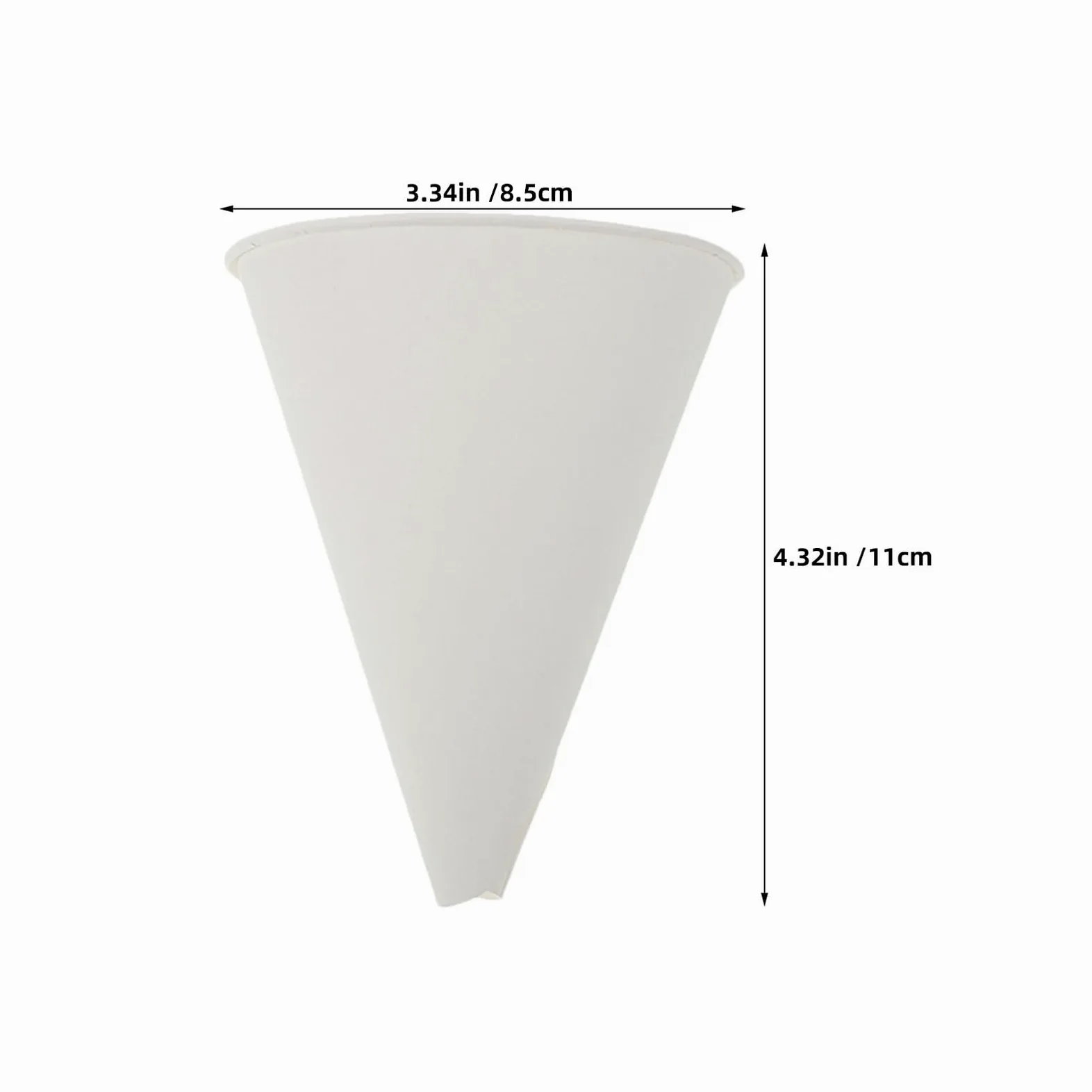 Embudo Desechable para Aceite de Motor de Papel 150 Unidades Diseño Antiderrames Embudo Pequeño para Botellas Adecuado para Cambio de Aceite y Trasvase de Líquidos Cocina y
