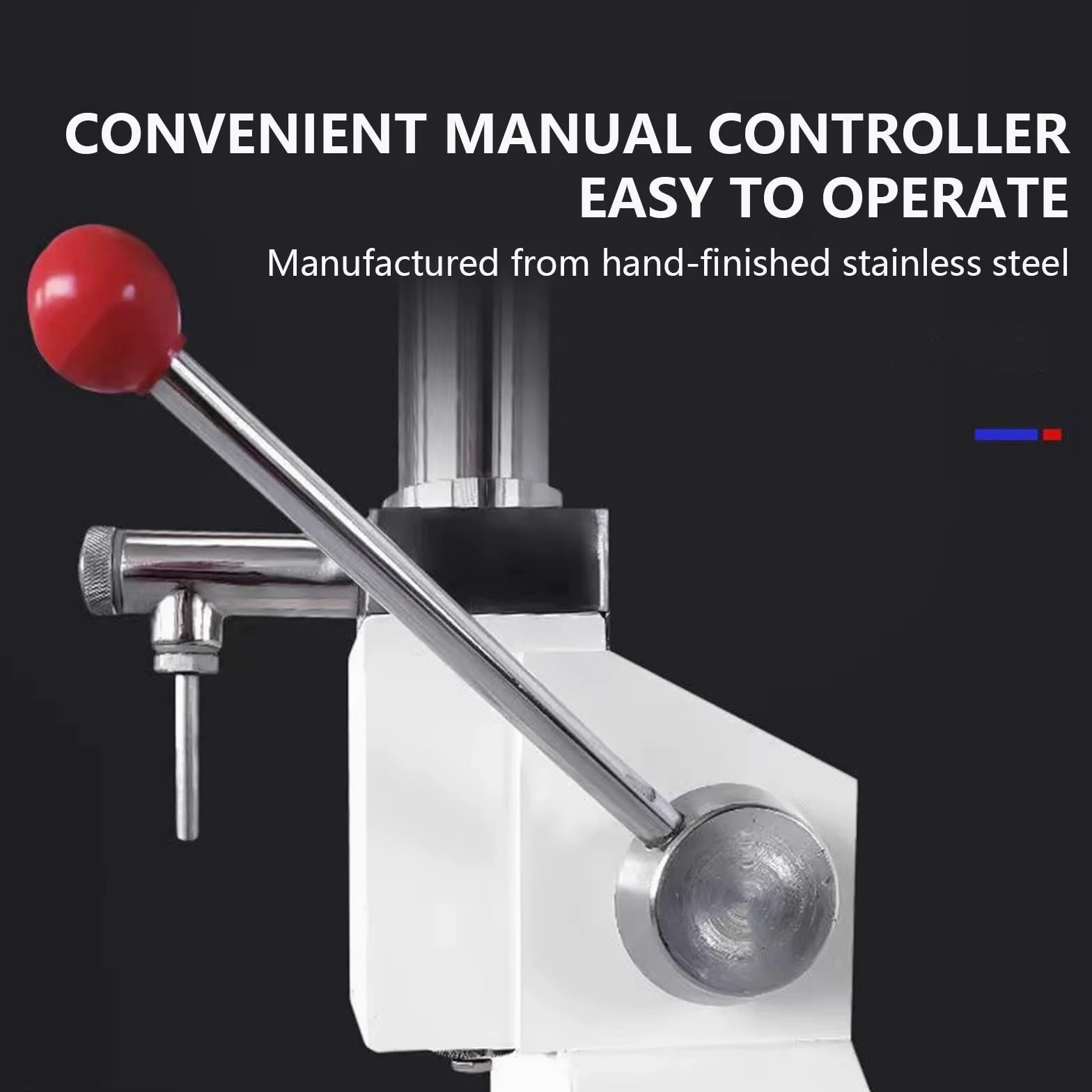 Llenadora Manual A03 de Acero Inoxidable para líquidos en Pasta, con tolva de 10 l, para cremas, Bebidas y champús (5-60 ml)