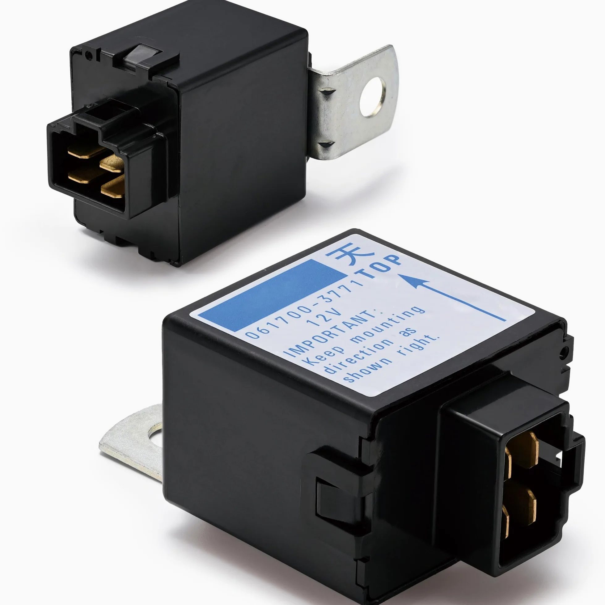 Relé de tiempo de arranque de 12 V 061700-3770, 061700-3771, 061700-3760, T0070-31410, pieza de camión de relé compatible con solenoide de parada Kubota B BX F FZ GF L M Series