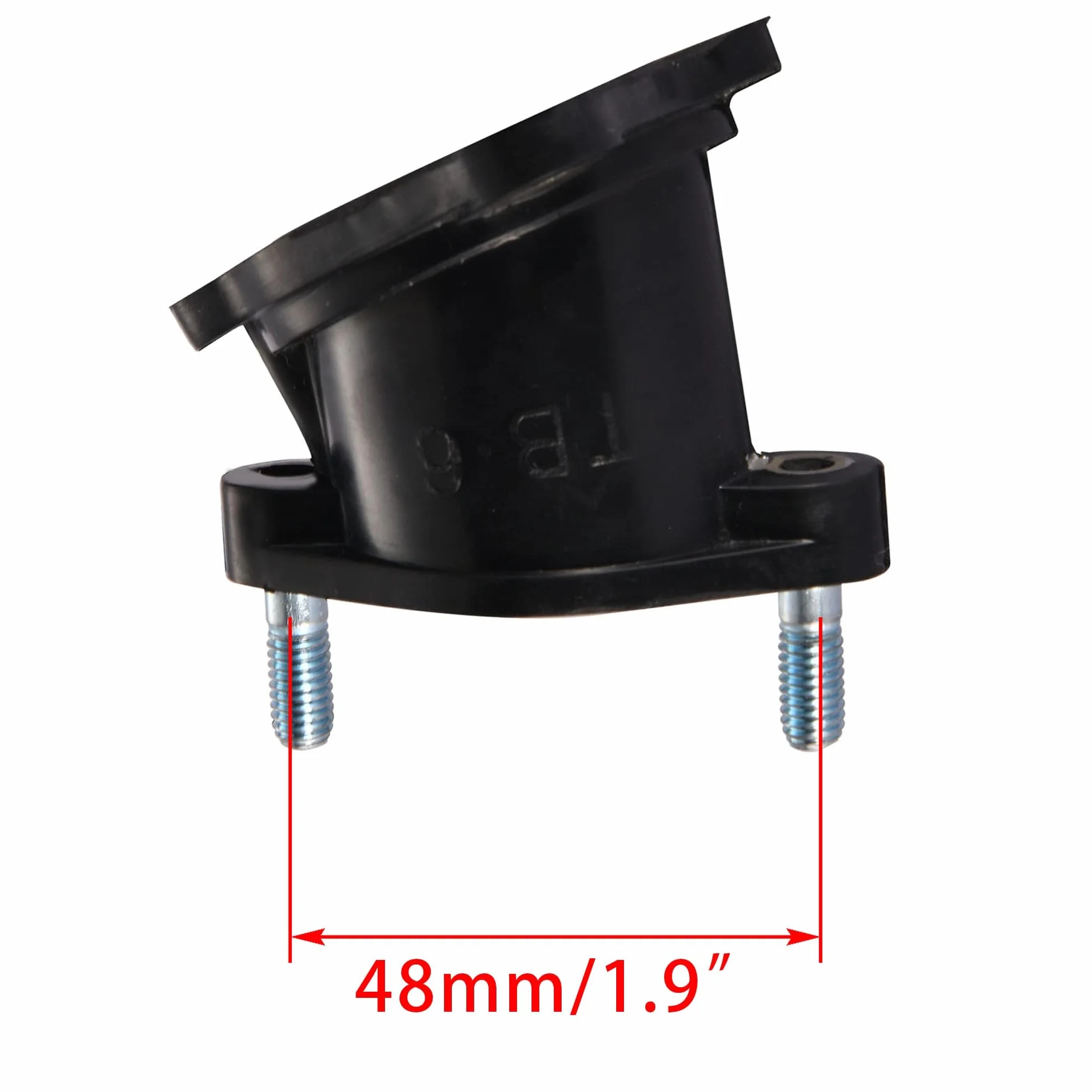 WOOSTAR Tubo Admision Carburador 27mm Reemplazo para CG 125cc 150cc 200cc Motor Vertical Roketa Sunl BMS JCL Jetmoto ATV 4 Wheeler Quad Dirt Pit Bike Go Kart