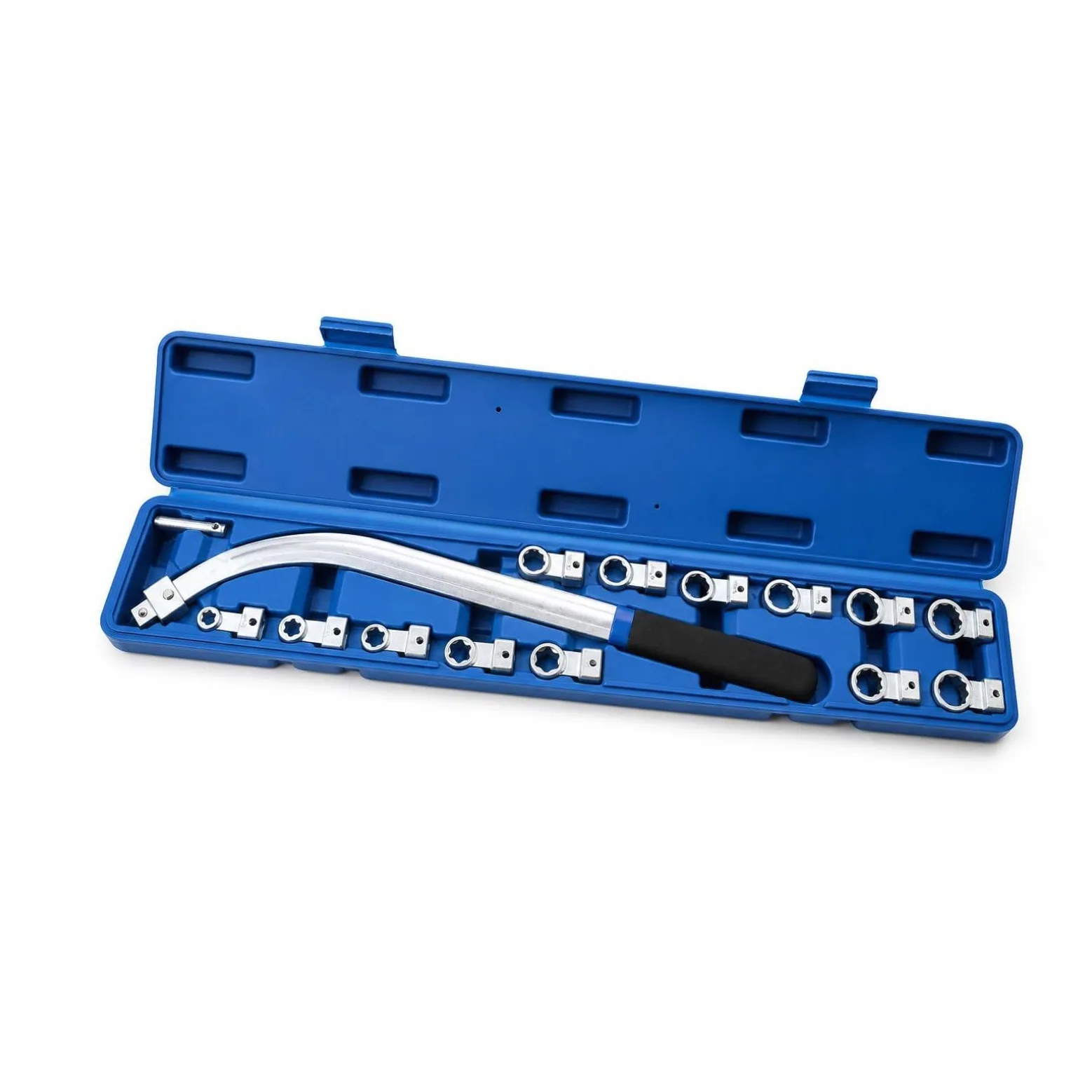 15 Pieces Alta Resistencia Extractor Poleas Motor Kit Extracción Poleas Juego Extractor Correas Mango Negro