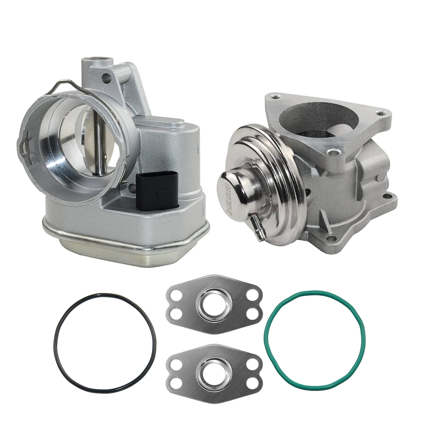 Cuerpo del acelerador + válvula EGR compatible con 1.9 2.0 TDI BKD BKC 038128063G 038129637D 038128063M 038131501AN