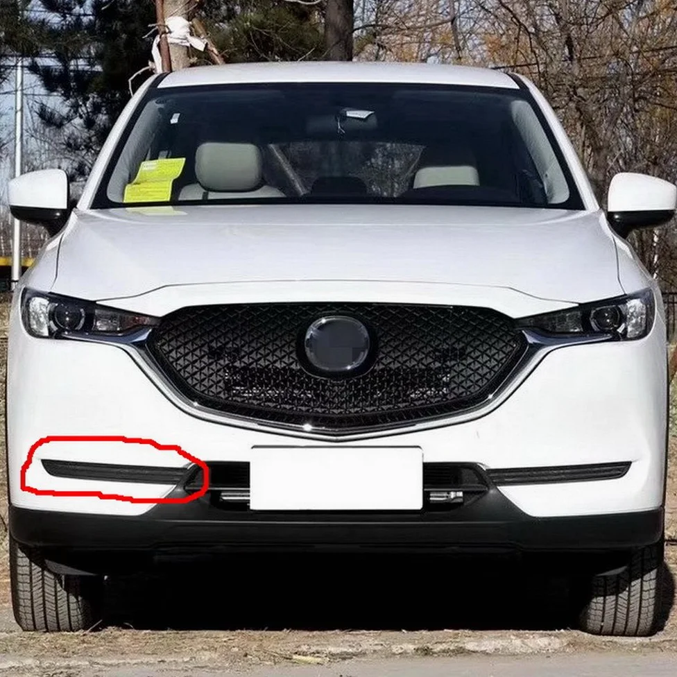 Luces diurnas LED DRL para Mazda CX-5 CX-8 2017-2021 Sin la versión de la lámpara antiniebla, LED parachoques delantero DRL + amarillo Streamer luces de señalización