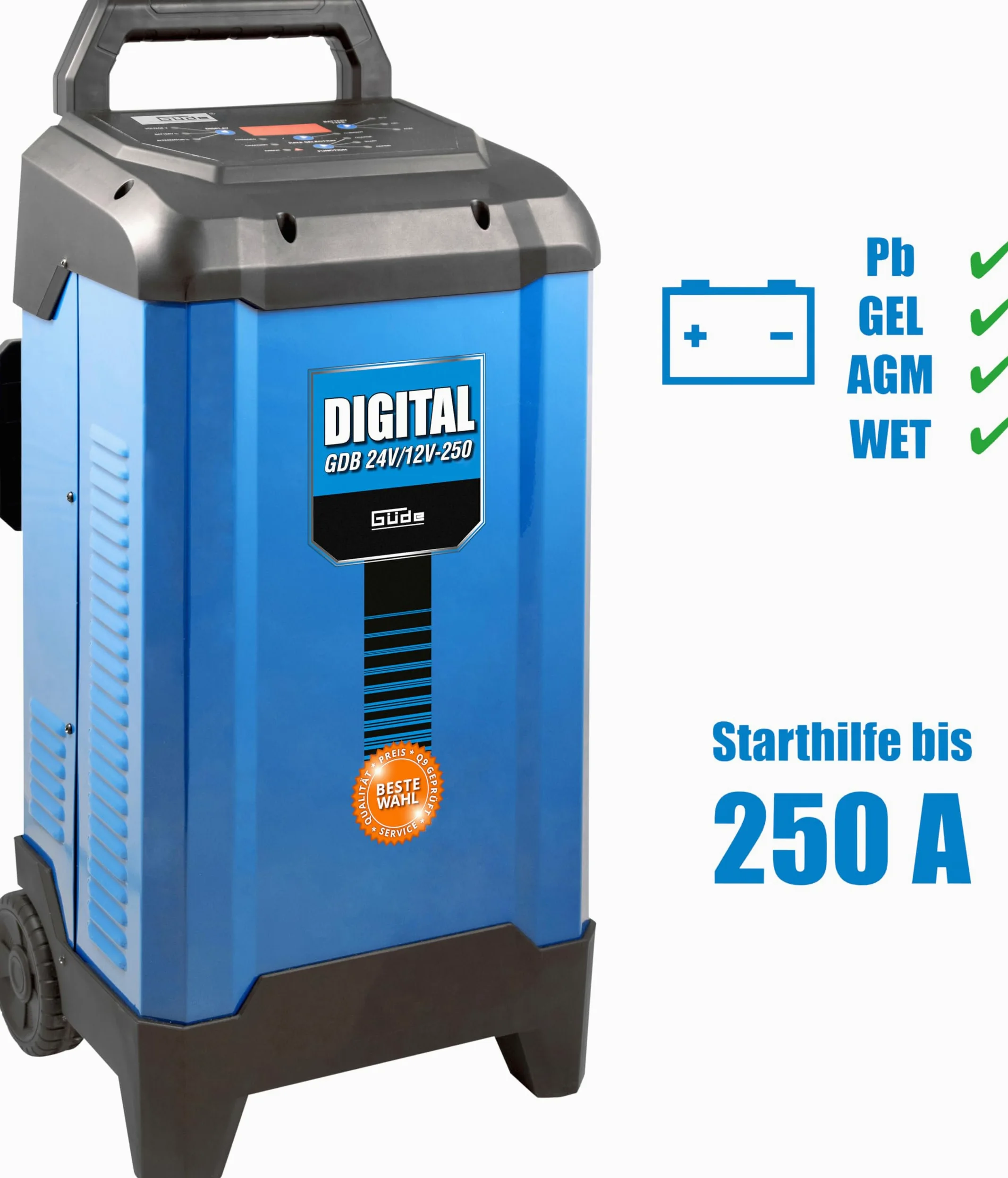 Batterielader Digital GDB 24V/12V-250