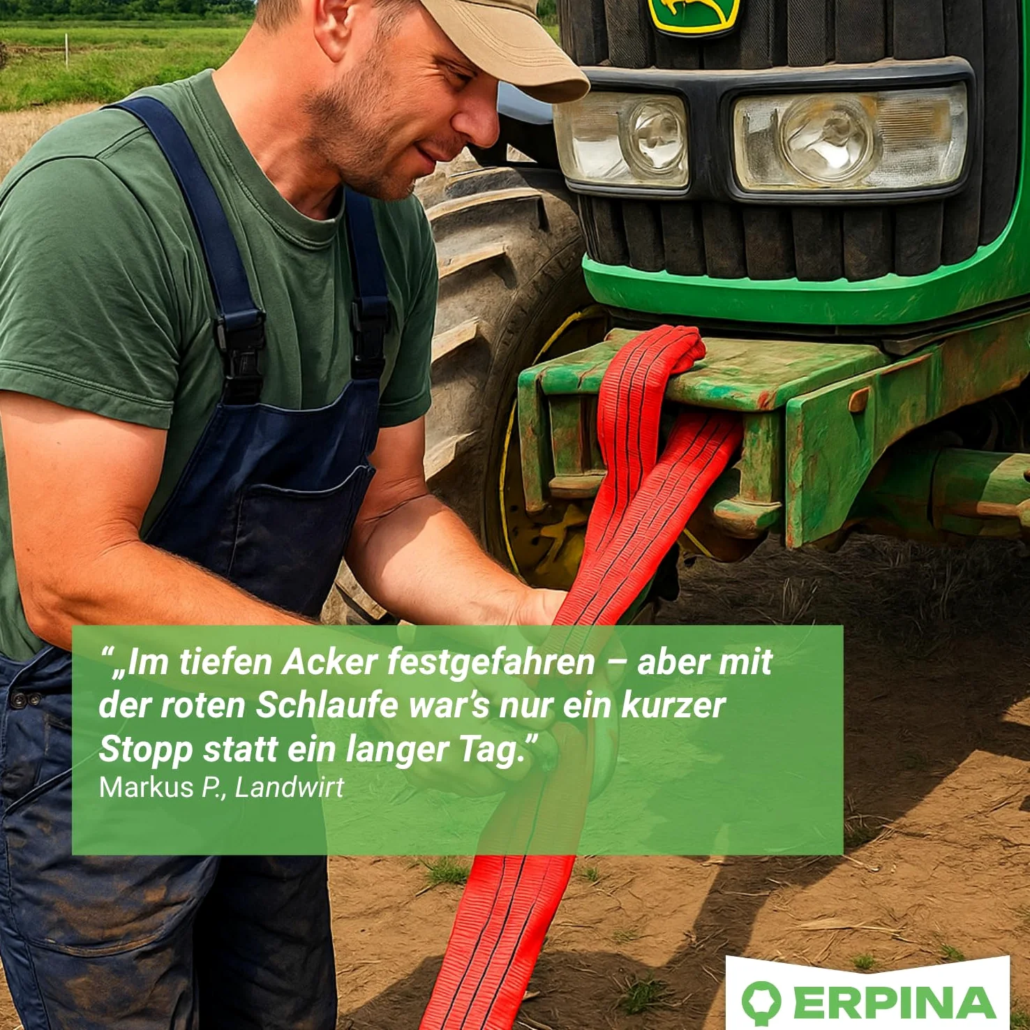 Correa de remolque de 35 t – 6 m de poliéster para taller, agricultura y asistencia en carretera – extremadamente resistente para camiones, remolcadores y silvicultura (6 m/35 toneladas