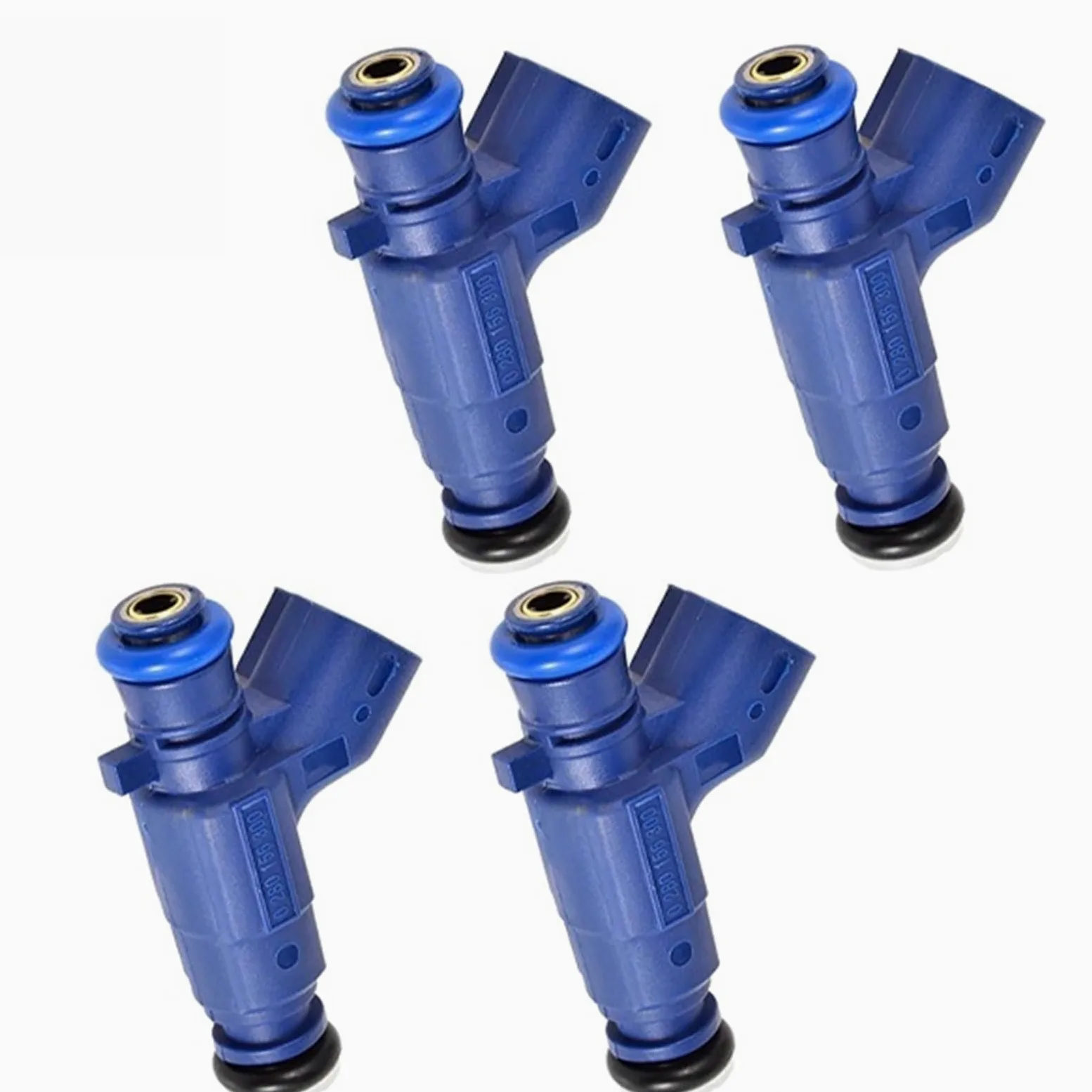 Genérico Boquilla del inyector del Coche 12609418 inyectores de Combustible para Cadillac STS 2007 CTS 2007-2009 SRX Mantenimiento | Número de OEM. : 0280156300 12609418 4 agujeros(4pcs)