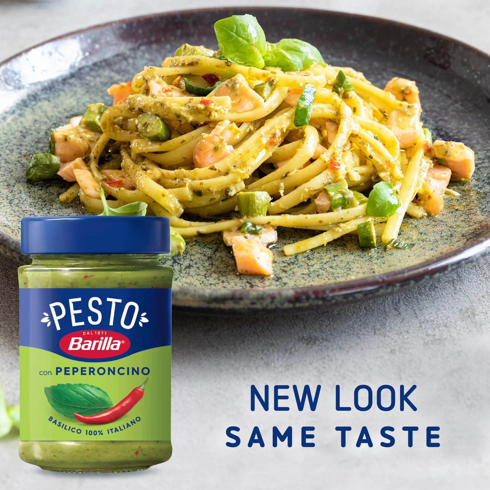 Barilla Pesto Albahaca y Pimiento 195 g