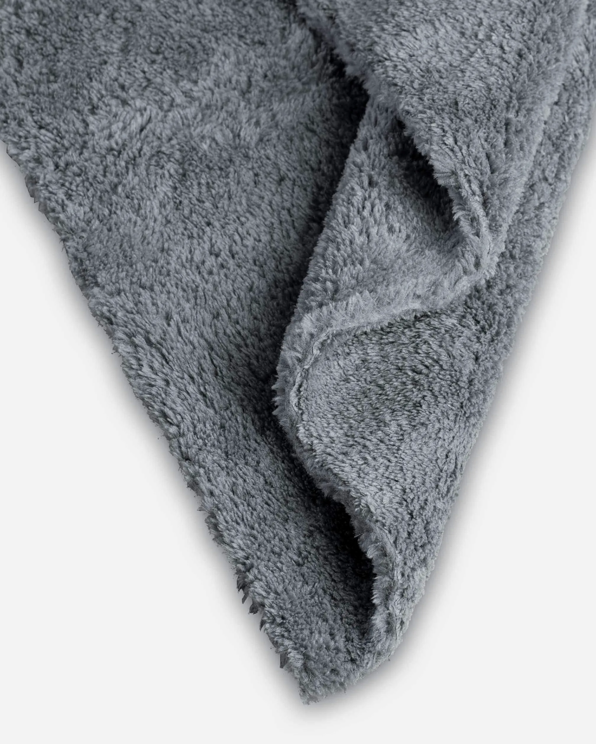 Adam's Borderless - Toalla de Microfibra sin Bordes Color Gris, 480 g/m², Microfibra de Felpa de 16 x 16 Pulgadas, Tacto Delicado para Las Superficies más delicadas (Paquete de 12)