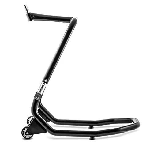 Caballete Moto Delantero a tija ConStands V5 Negro con Pin 21mm