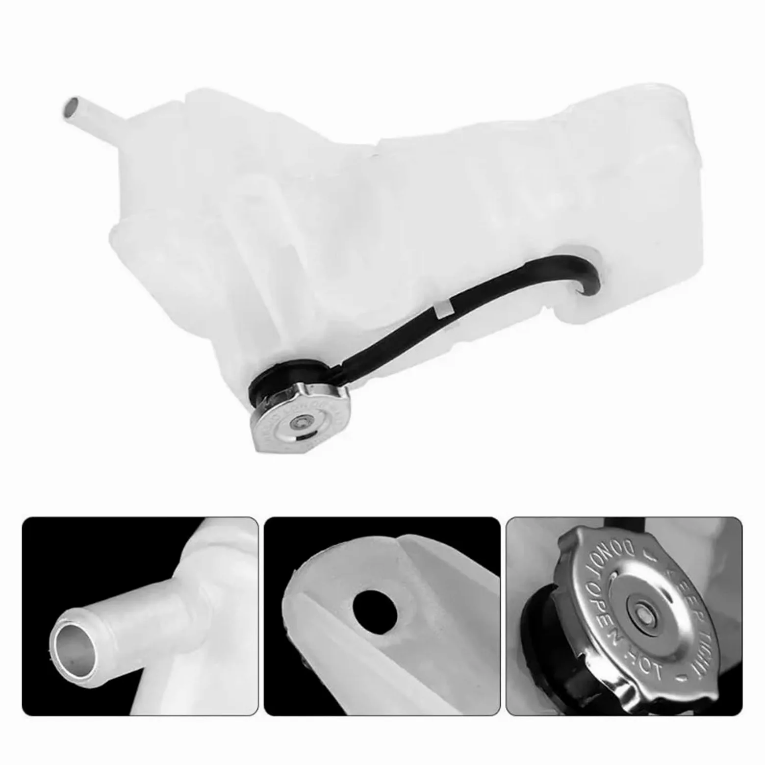 para Chrysler 300 2005-2010 4596466AG 603-056 Depósito de expansión de refrigerante con Tapa