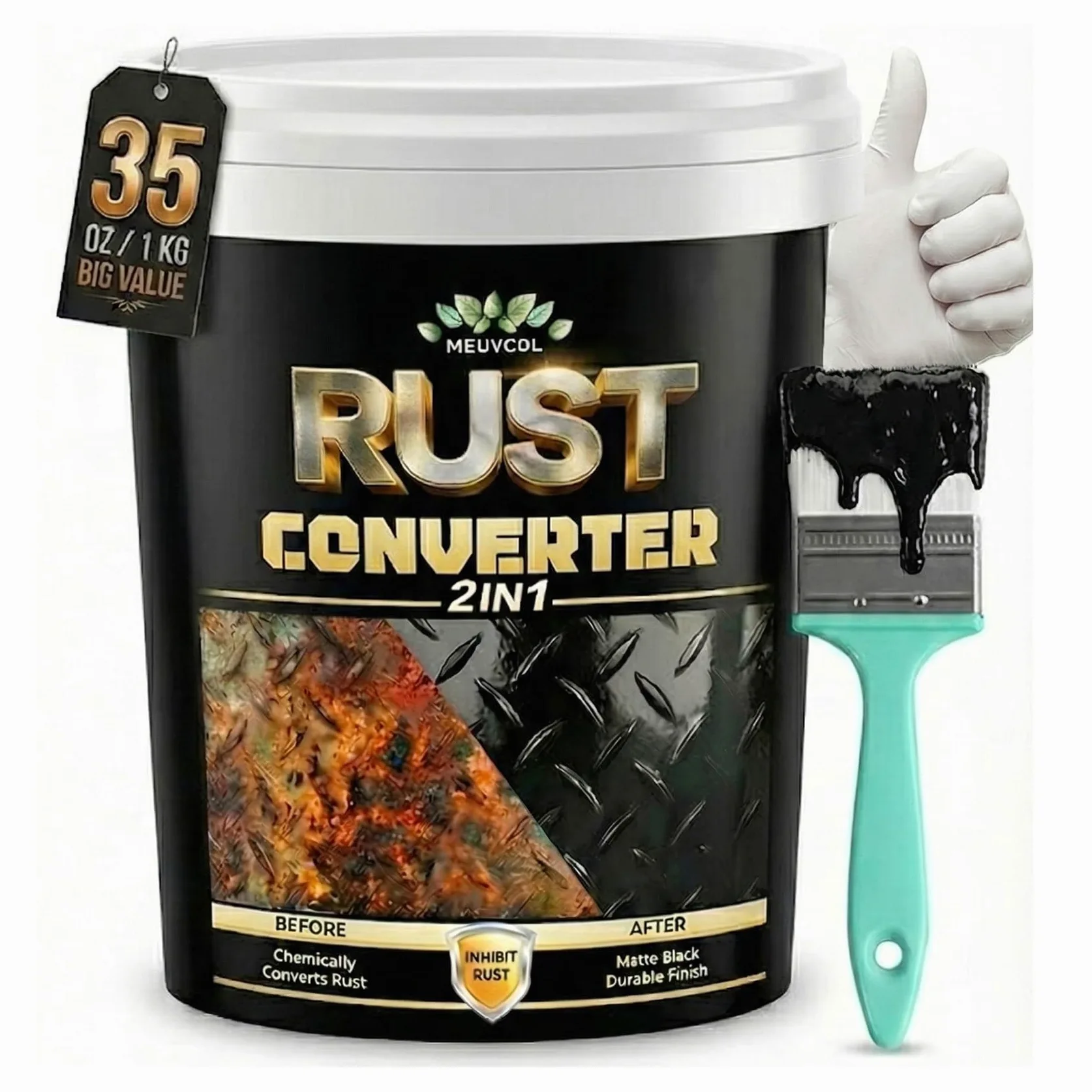 Meuvcol Convertidor de óxido de 25 oz
