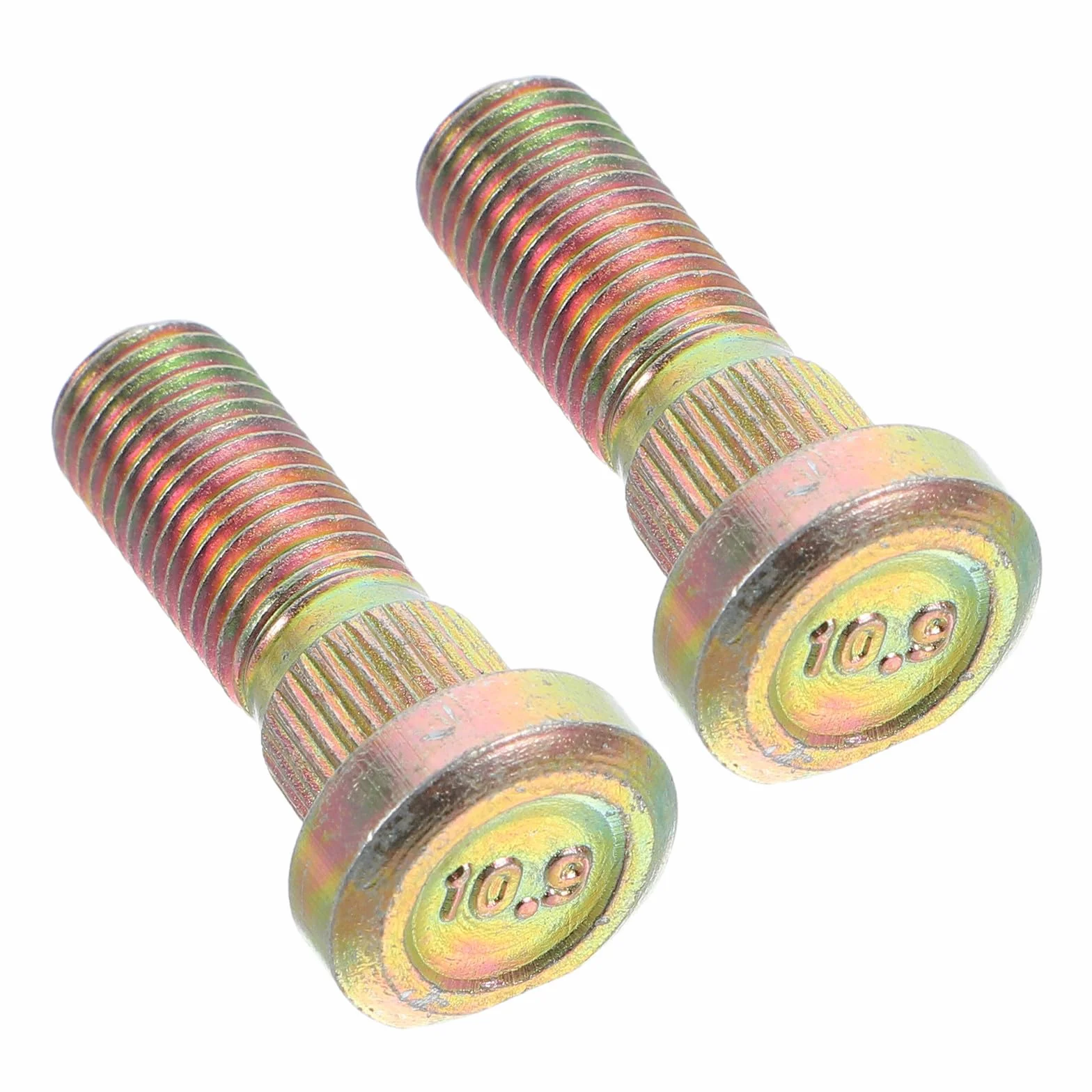 Pernos de Rueda M10 para Coche 2 Unidades, Tornillos para Buje de Metal Resistentes