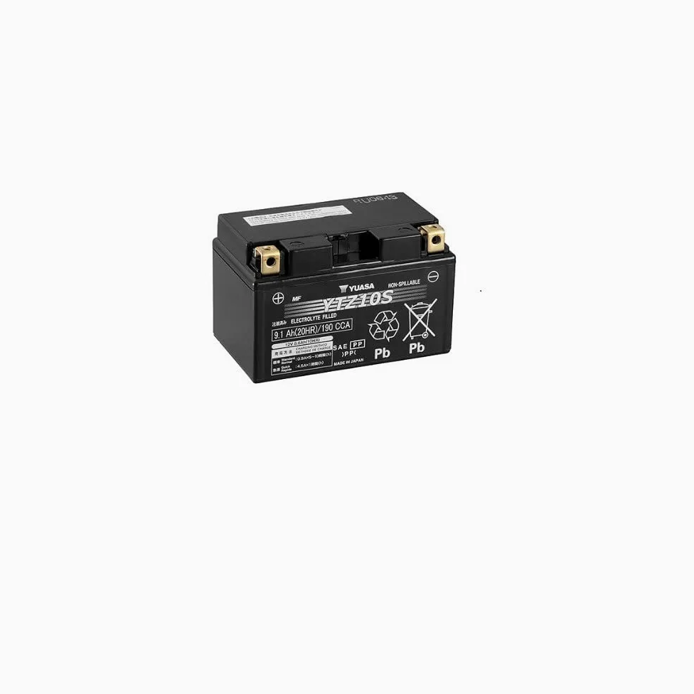 Compatible con K TM SMC R 4T 690 2016 BATERIA YUASA YTZ10S (SELLADA ACTIVADA) 12V / 8,6AH BATERIAS para Moto Scooter ESPECIFICAS Listas para Usar