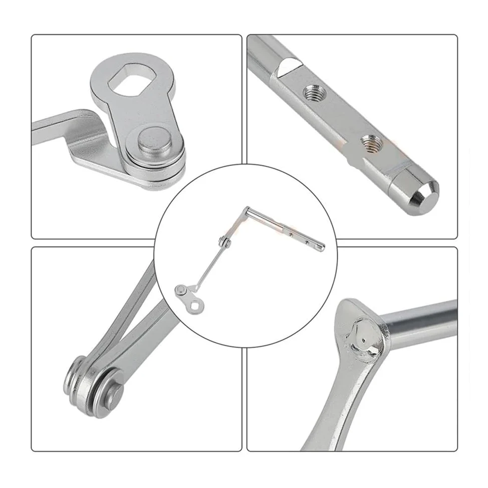 Conjunto de varilla de empuje de válvula de potencia de escape apto for YZ125 YZ125X 2005-2022 1C3-11990-10