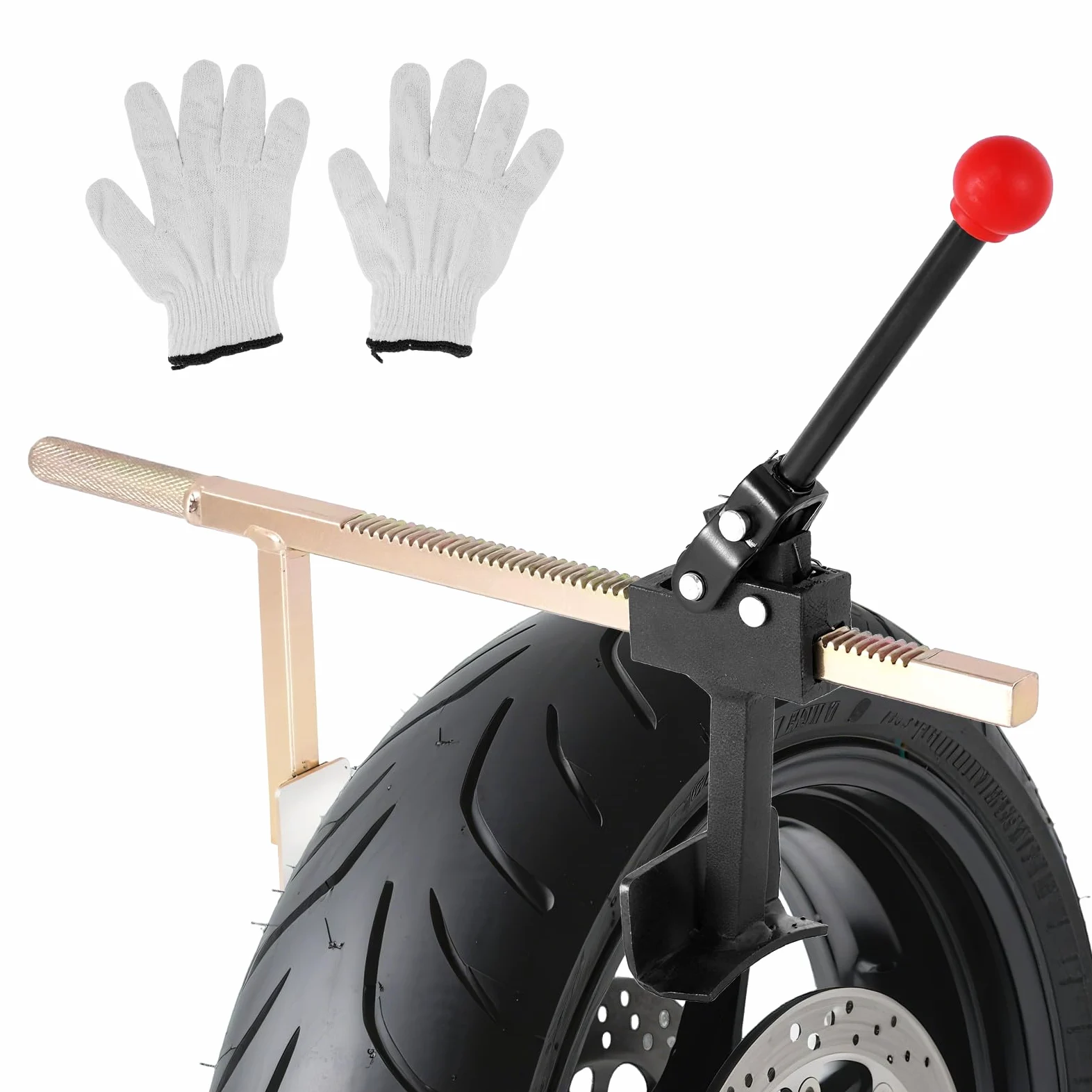 BAOSHISHAN Cambiador de neumáticos Manual Kit de desmontaje de neumáticos para Motocicletas, Tractores y Camiones