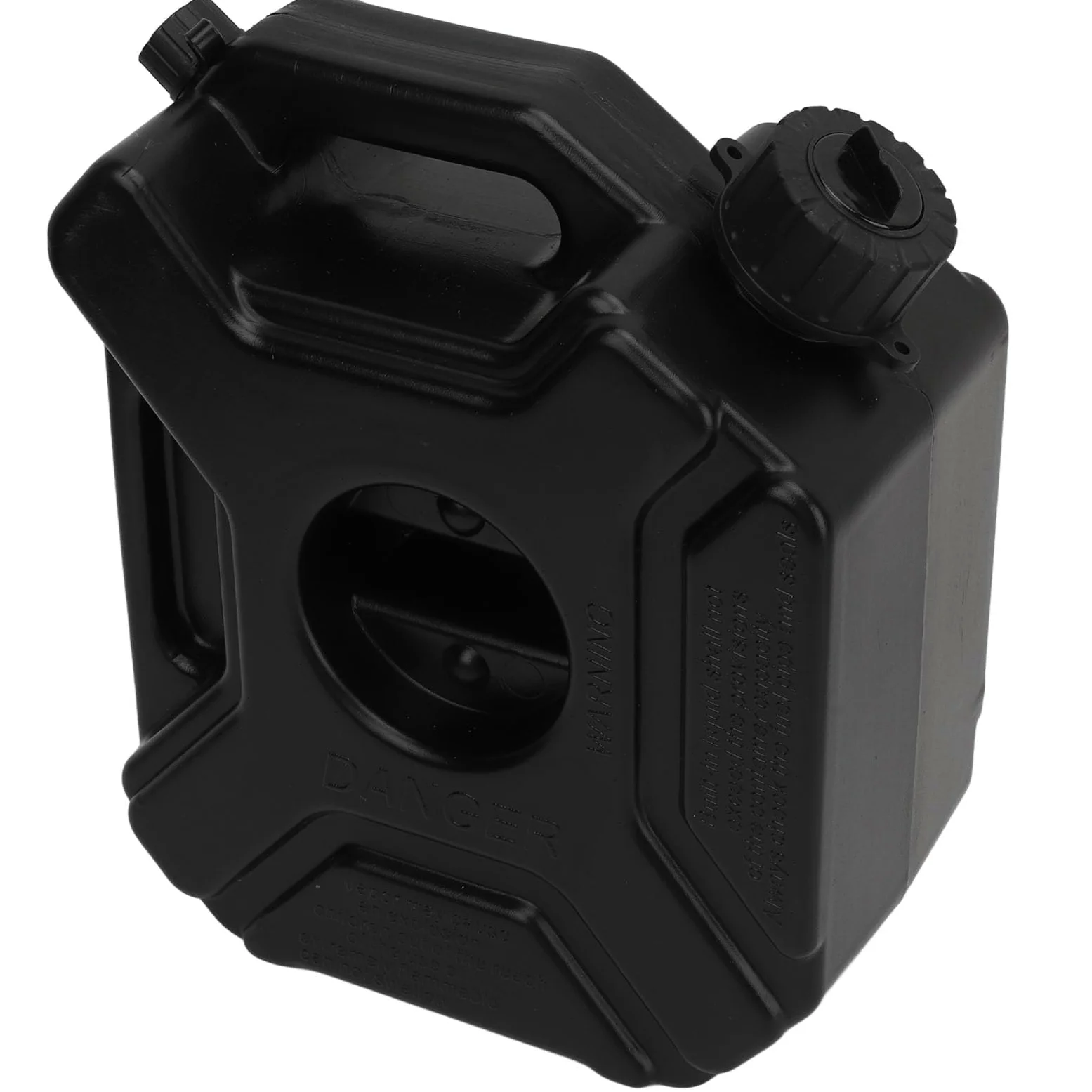 Bidón de gasolina 3L/0,75 Galón para moto ATV UTV SUV remolque con soporte cerradura y llaves