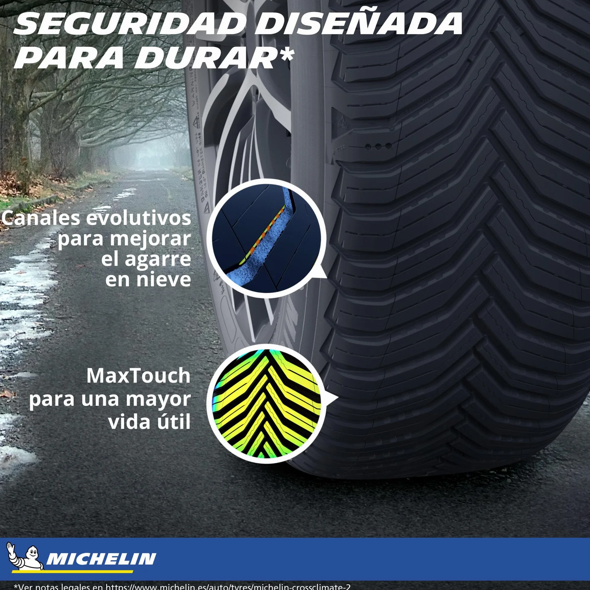 Neumático All Season Michelin CROSSCLIMATE 2 215/55R18 99V XL