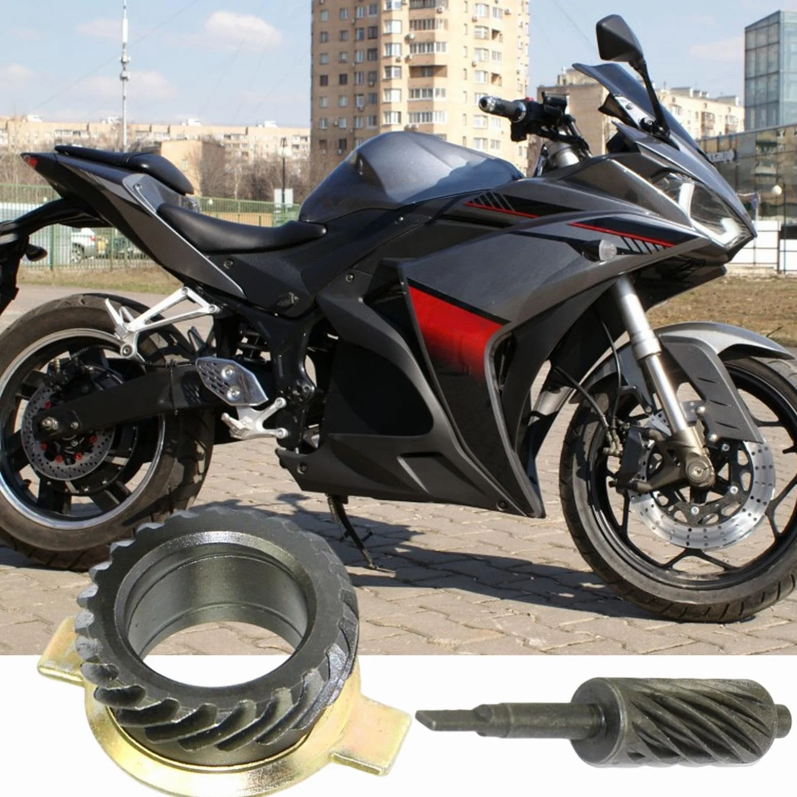 Engranaje de accionamiento del velocímetro, dientes de transmisión de velocímetros de repuesto para automóviles, piezas prácticas y duraderas para motocicletas y scooters
