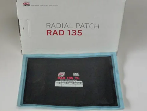 Tip Top RAD 135 TL 512136 - Tiritas de reparación para neumáticos (10 unidades)