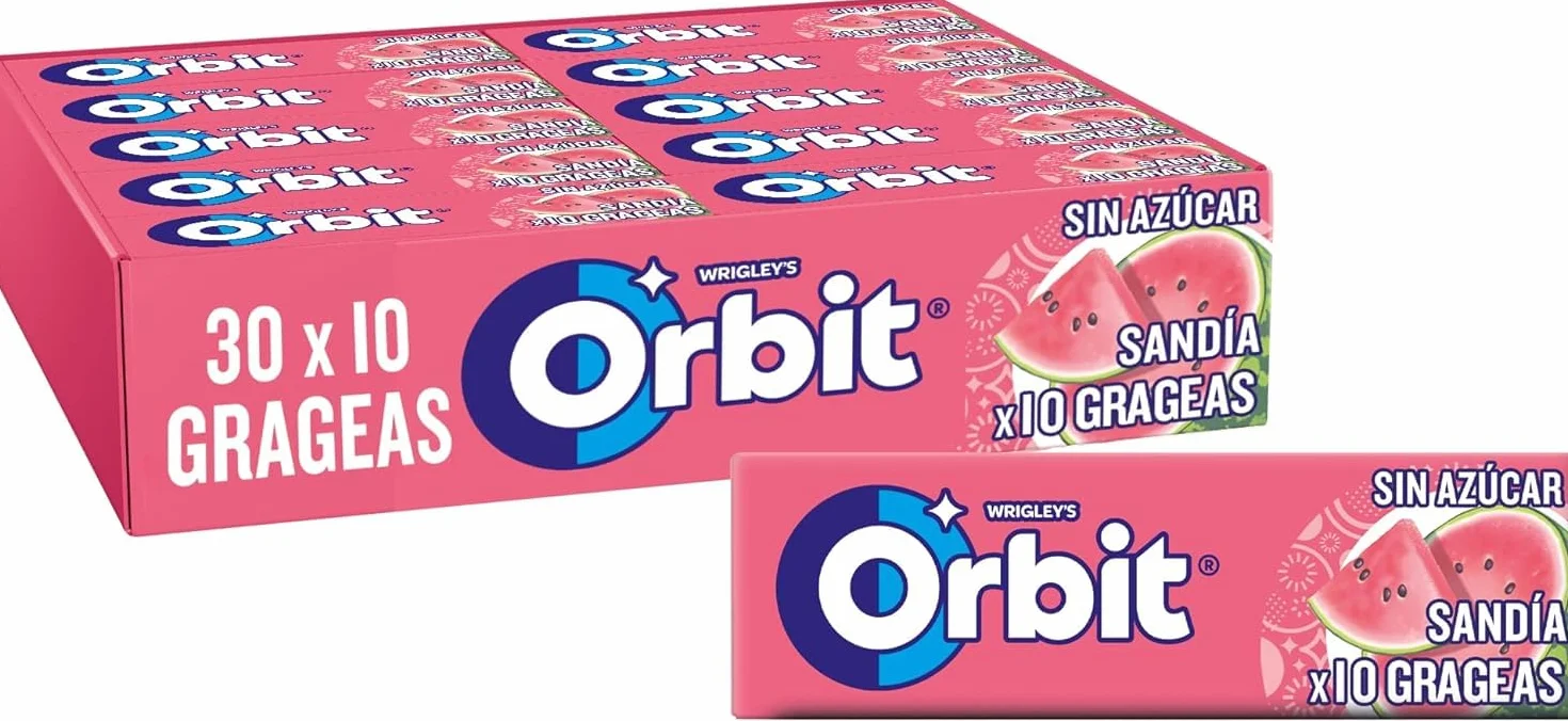 Orbit Sandia 30 x 14 gr 420 gramos 30 unidades