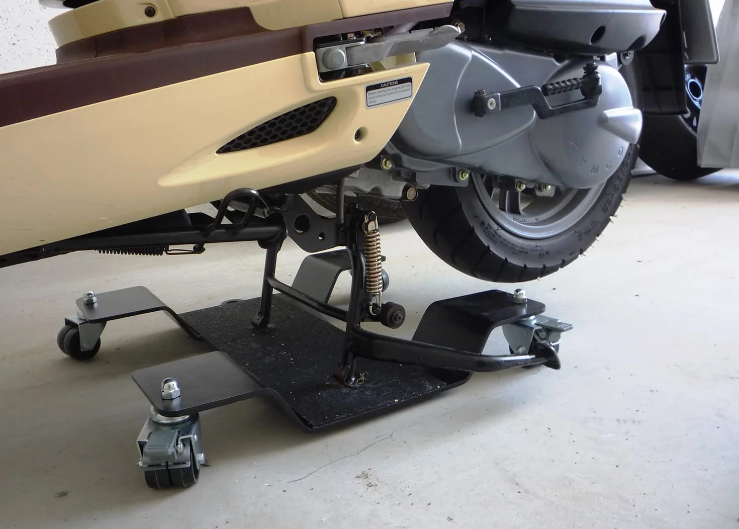 Plataforma para maniobrar la rueda de la moto RH-S 320, producto nuevo (capacidad de carga: 320 kg)