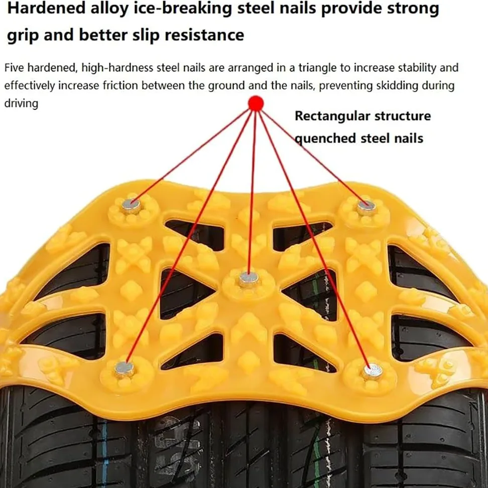 Cadenas de Nieve para Coche, para Seat Arona (2017-) Cadenas Antideslizantes para Neumáticos de Nieve,Antideslizantes,8pcs