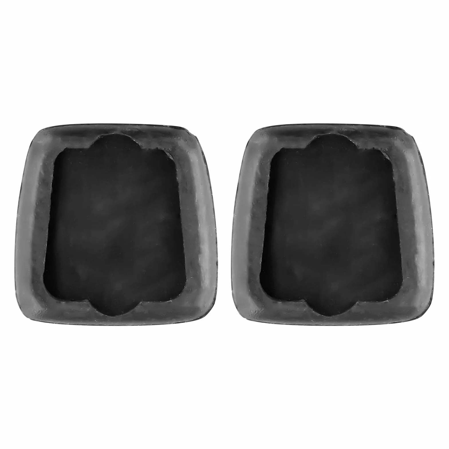Juego de 2 fundas de goma para pedales de freno y embrague de coche para Nissan Patrol MQ