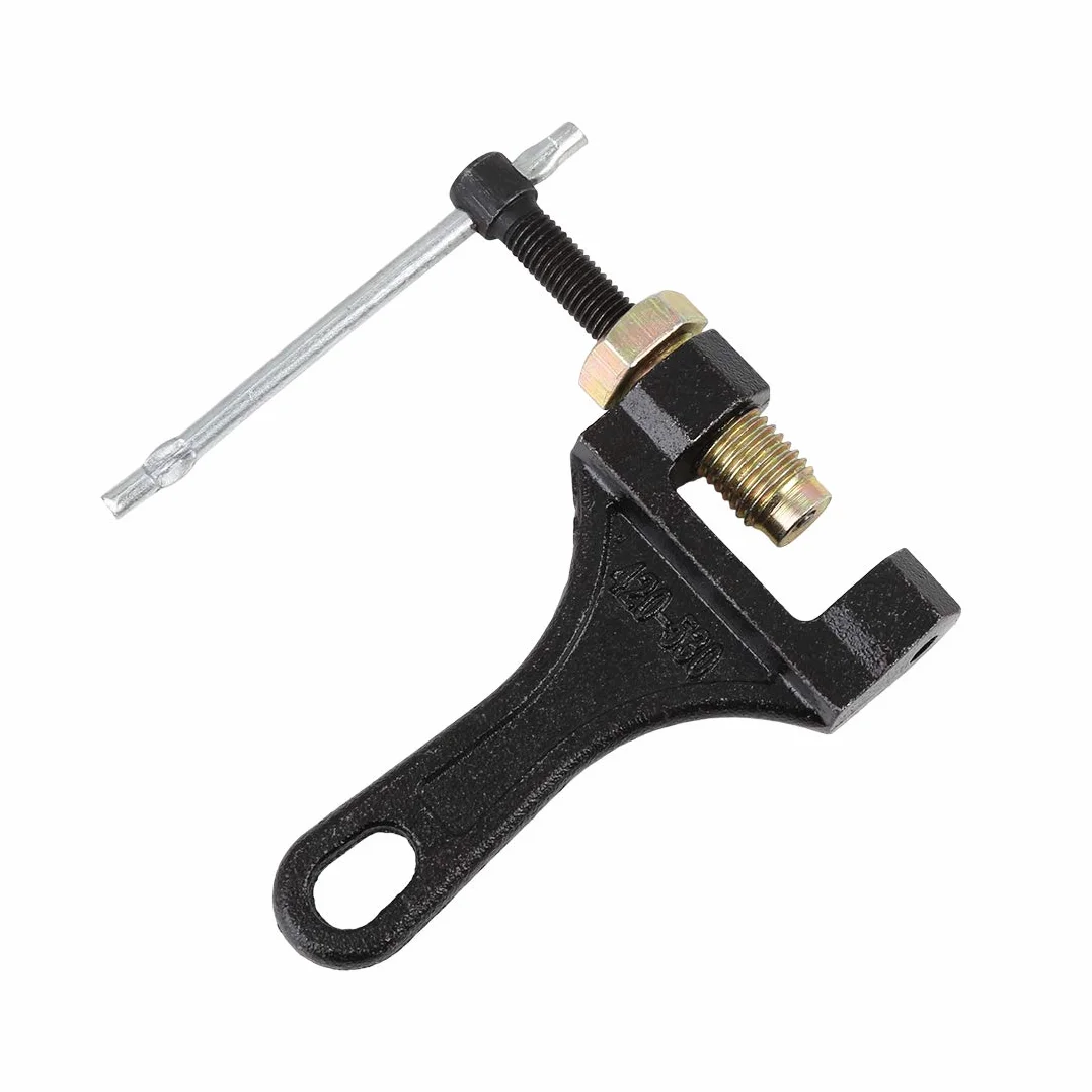 X AUTOHAUX Herramienta de Corte de Cadena de Metal de ATV Motocicleta Adecuada para 420-530