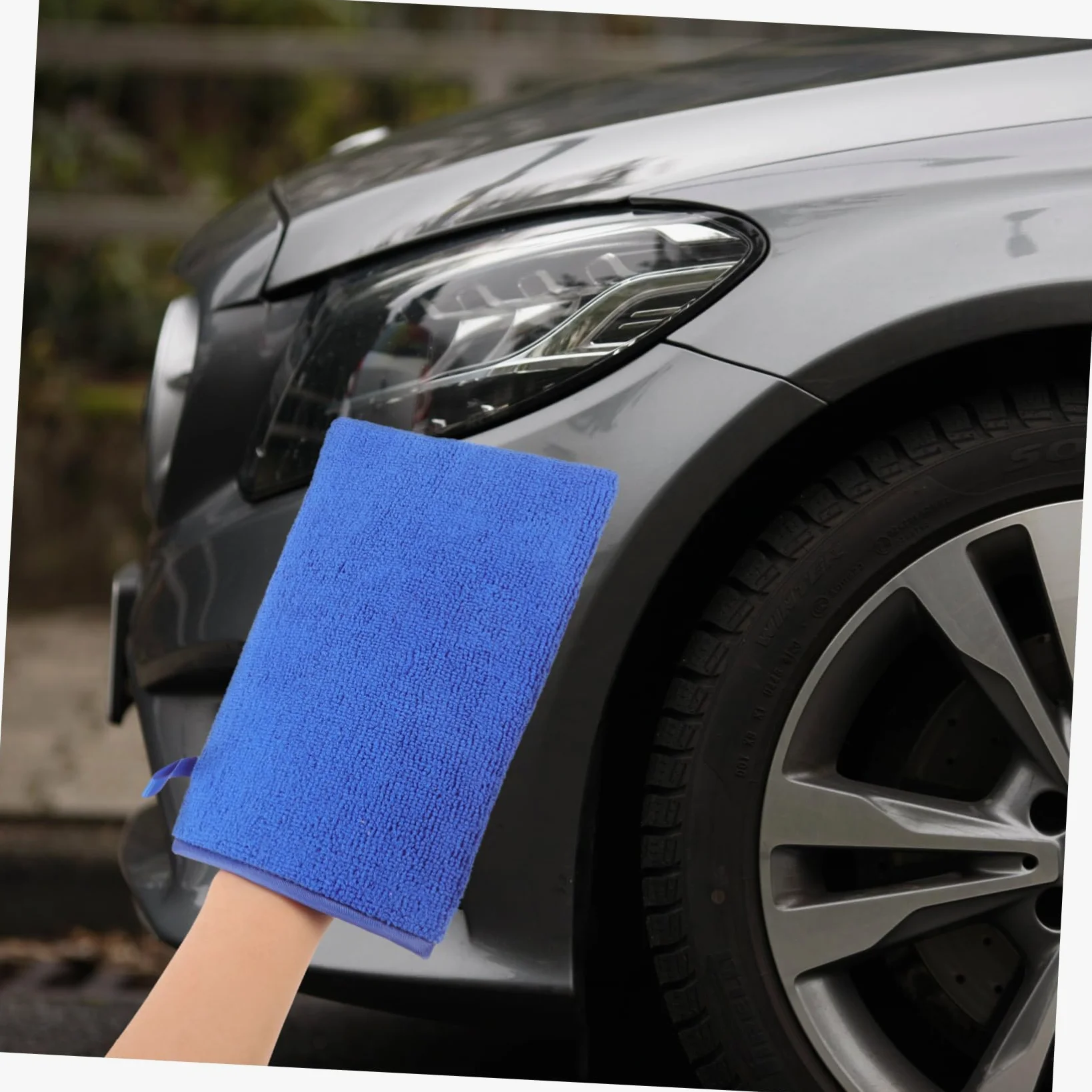 CALLARON 3piezas Guantes De Lavado De Automóvil De Arcilla Fina Guantes Descontaminantes para Limpieza De Vehículos Fácil De Usar y Reutilizables para Eliminar Contaminantes y Obtener Un