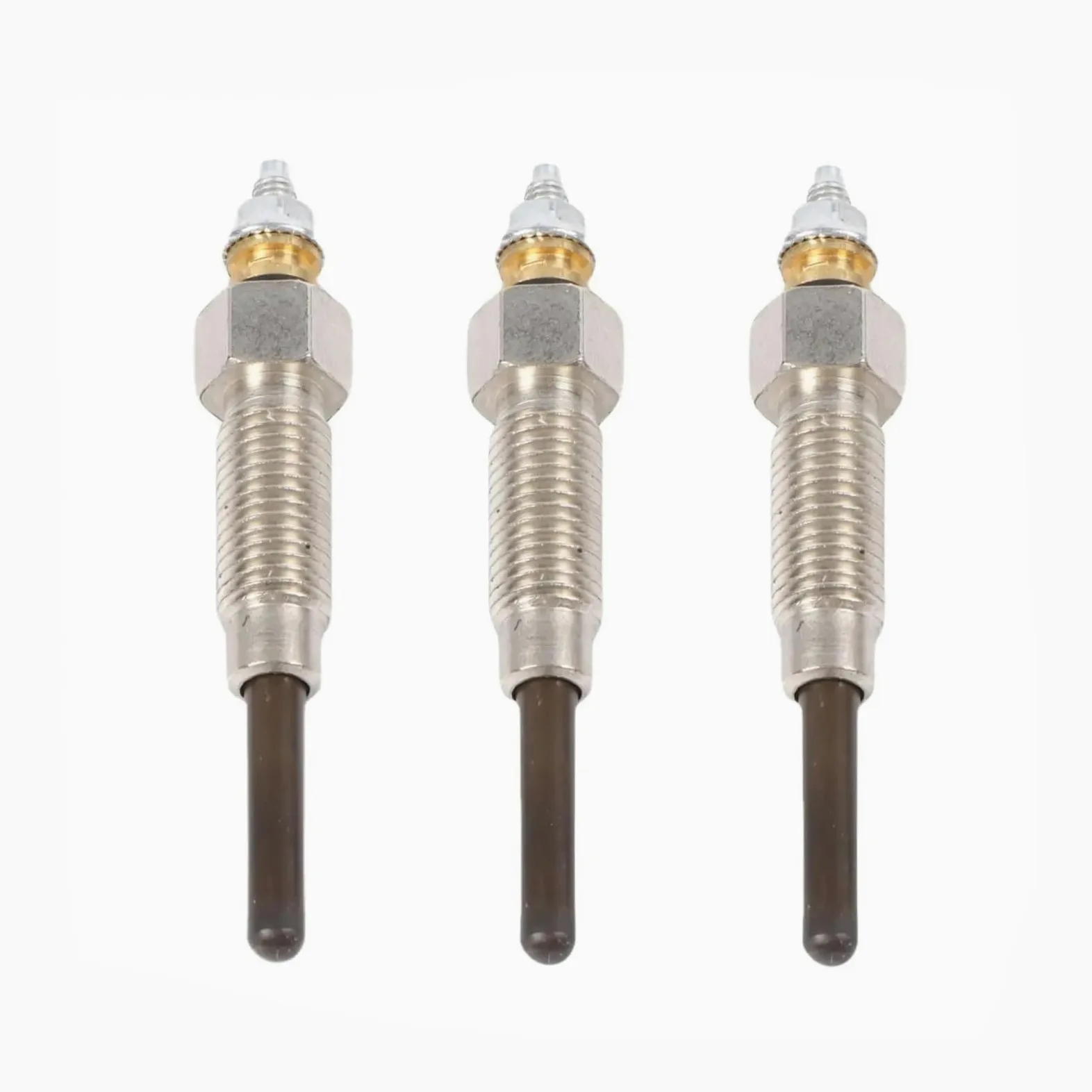 Paños de precalentamiento para Mitsubishi L3E, 3 Unidades, bujía de precalentamiento 30L6600302, Sistema de Encendido para bujías, Accesorio de Repuesto para automóvil