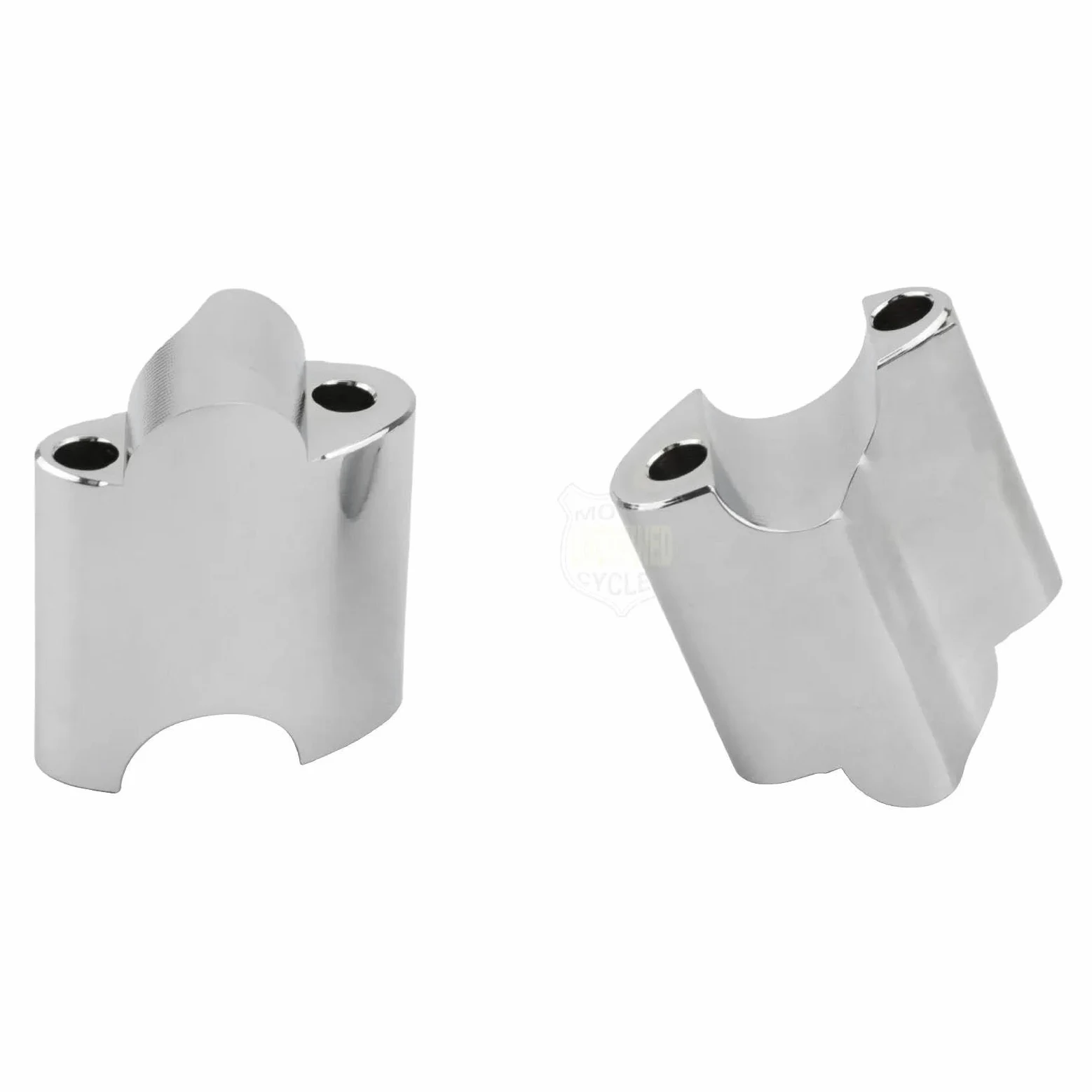 Elevadores Manillar Motocicleta para Sportster XL1200X XL 1200X XL1200 X XL 1200 X 48 Montaje Barra Elevadora Manillar Extensión Bloque Elevación Alzas Manillar Moto(Chrome)