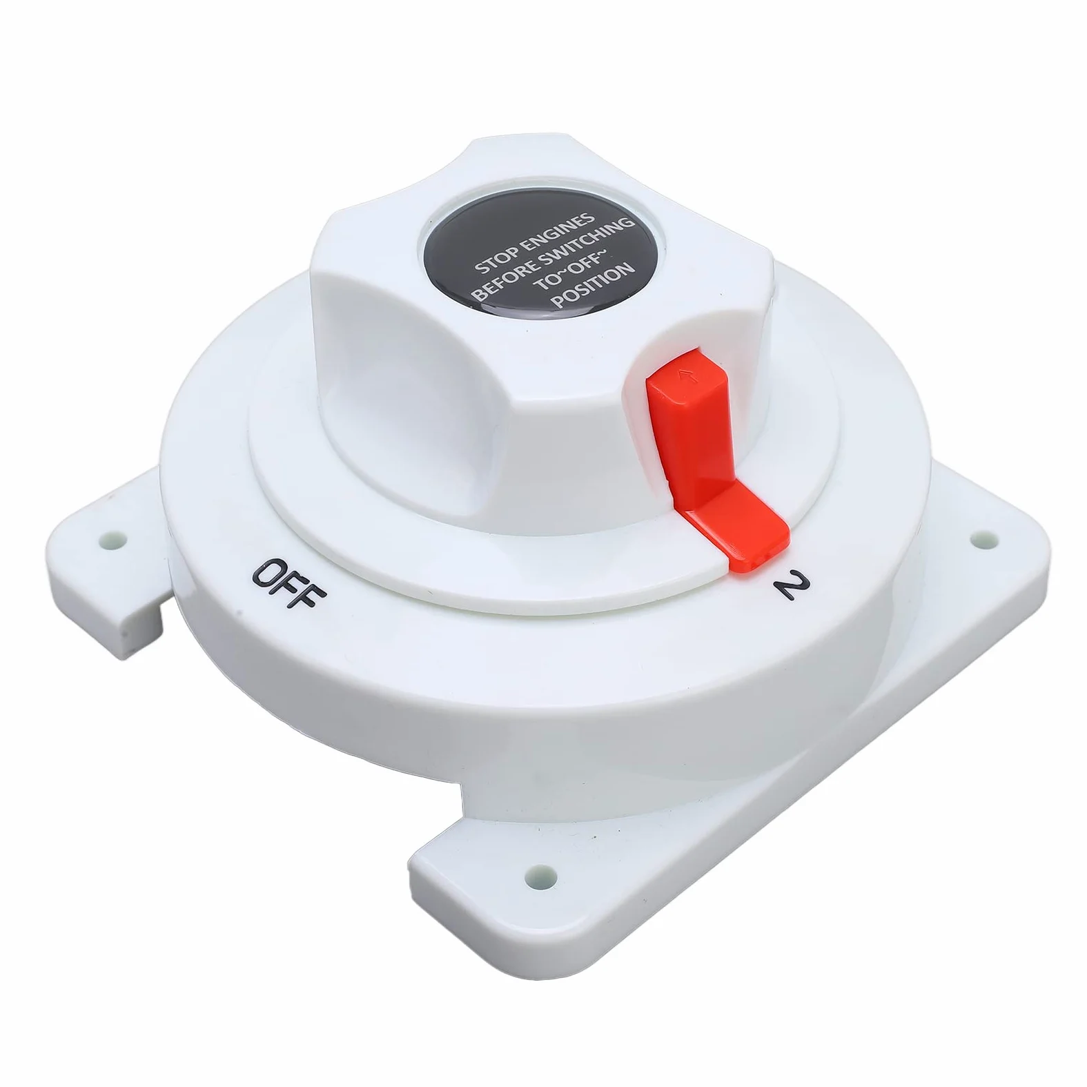 Interruptor de batería Torvex, aislador de interruptor de desconexión de batería dual 12-32 V con perno de cobre estañado 3 8 en 16 para energía marina RV