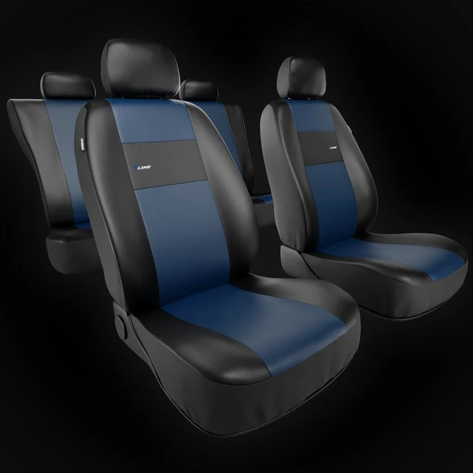 Mossa Fundas Asientos Coche aptas para BMW 5 1995-2024 XL-BL | Berlina, Touring - Berlina, Touring, E39, E60, E61, F10, G30, G31
