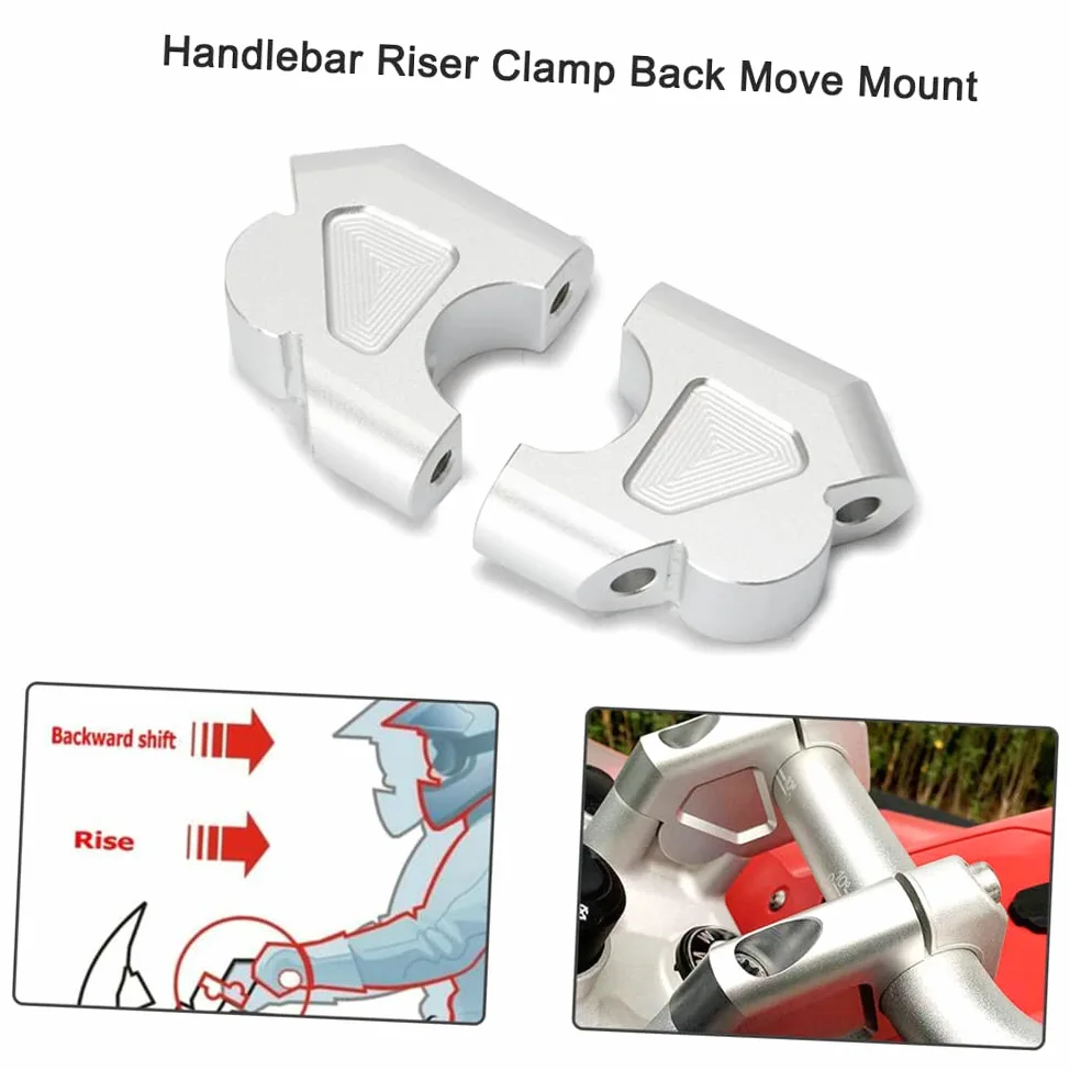 Yctze Reemplazo del Elevador de Soporte del Manillar del Hematero del Manillar para R1200GS LC R1200GS Adventure R 1200GS Rallye R 1200 GS R1250GS 1G13 K50
