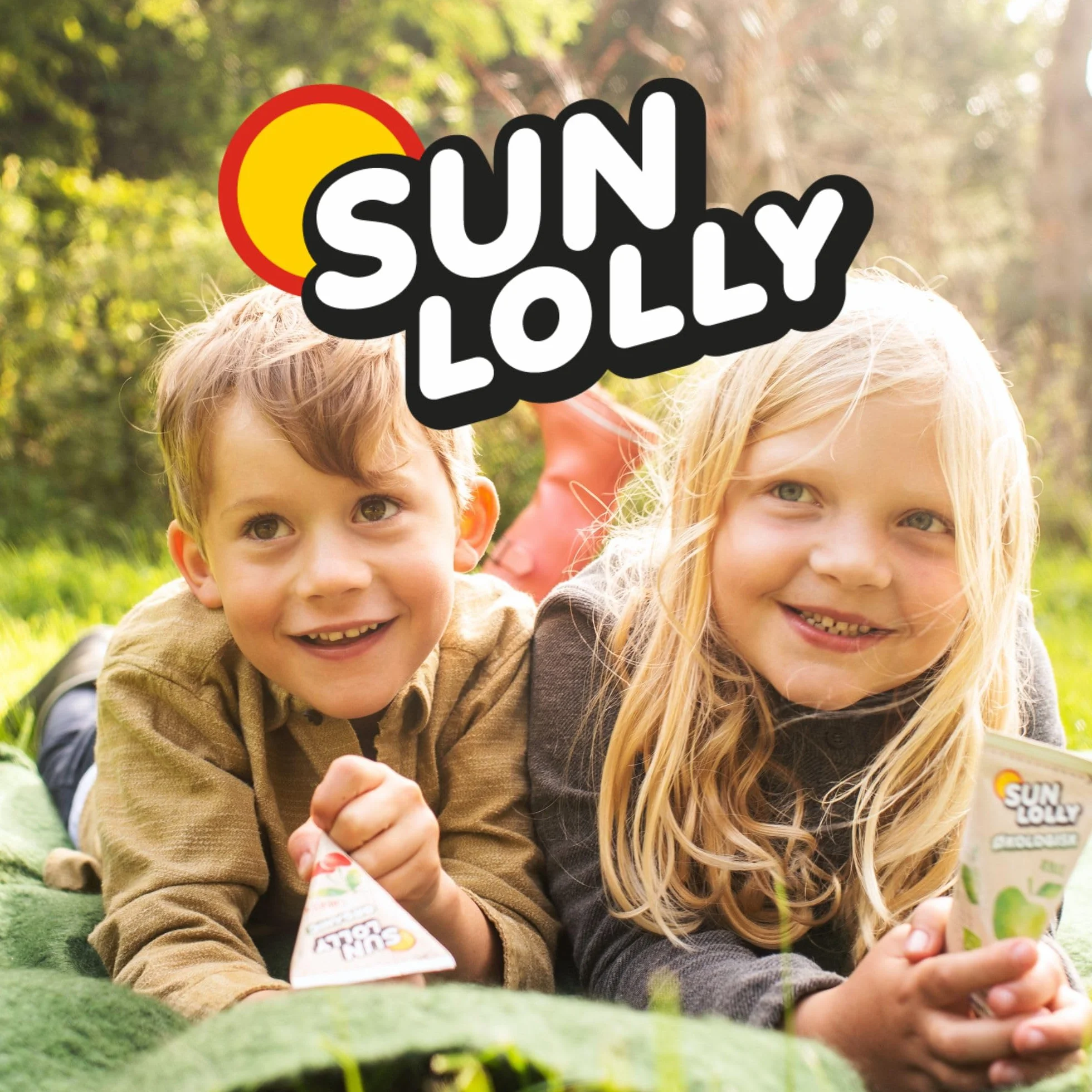 Sun Lolly Helados de agua Fresa 8 piezas 480 ml Sin lactosa Sin gluten