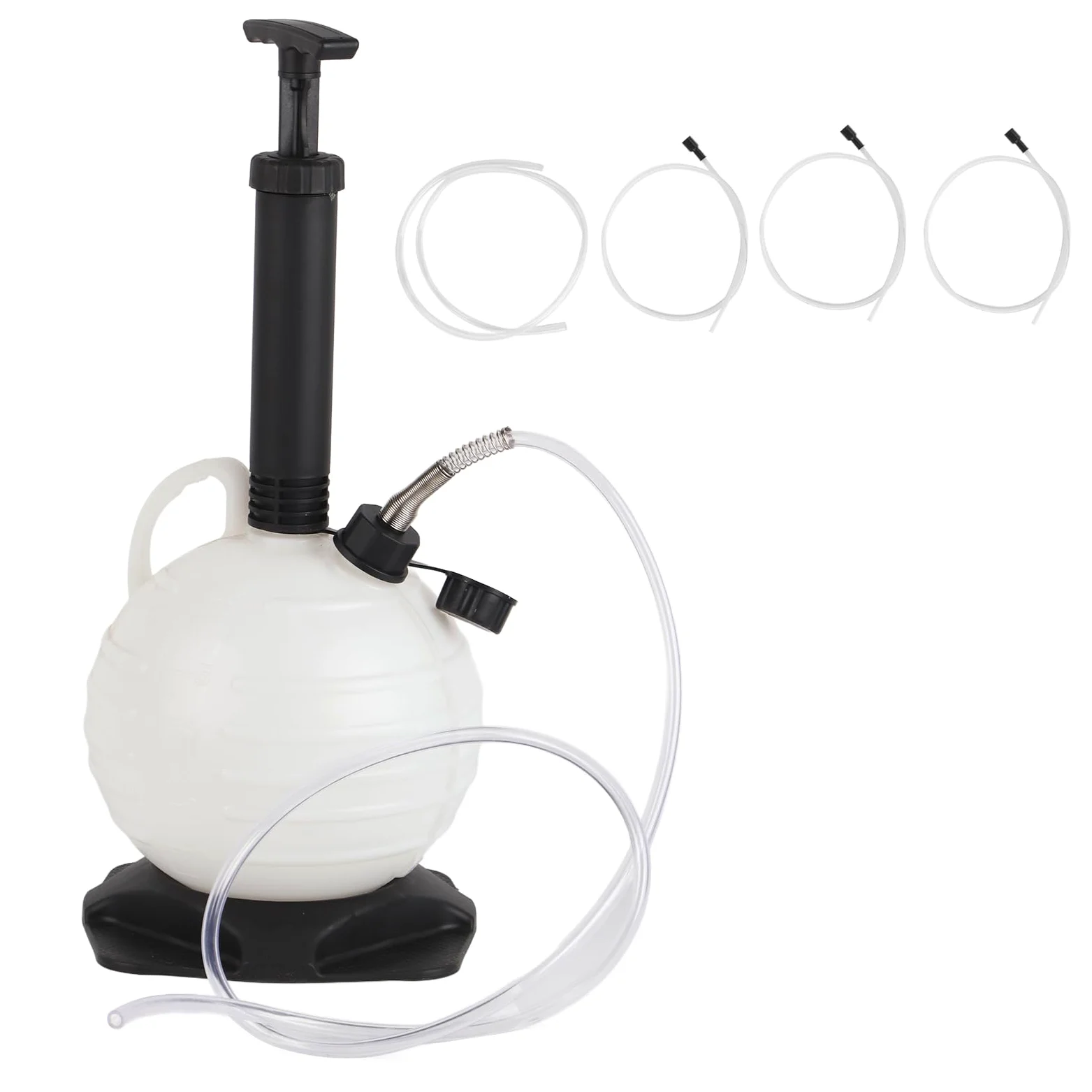 Manual de extracto de Aceite de vacío 6L Bomba de Fluido de plástico para la cortacésped del césped de Motocicleta de automóviles