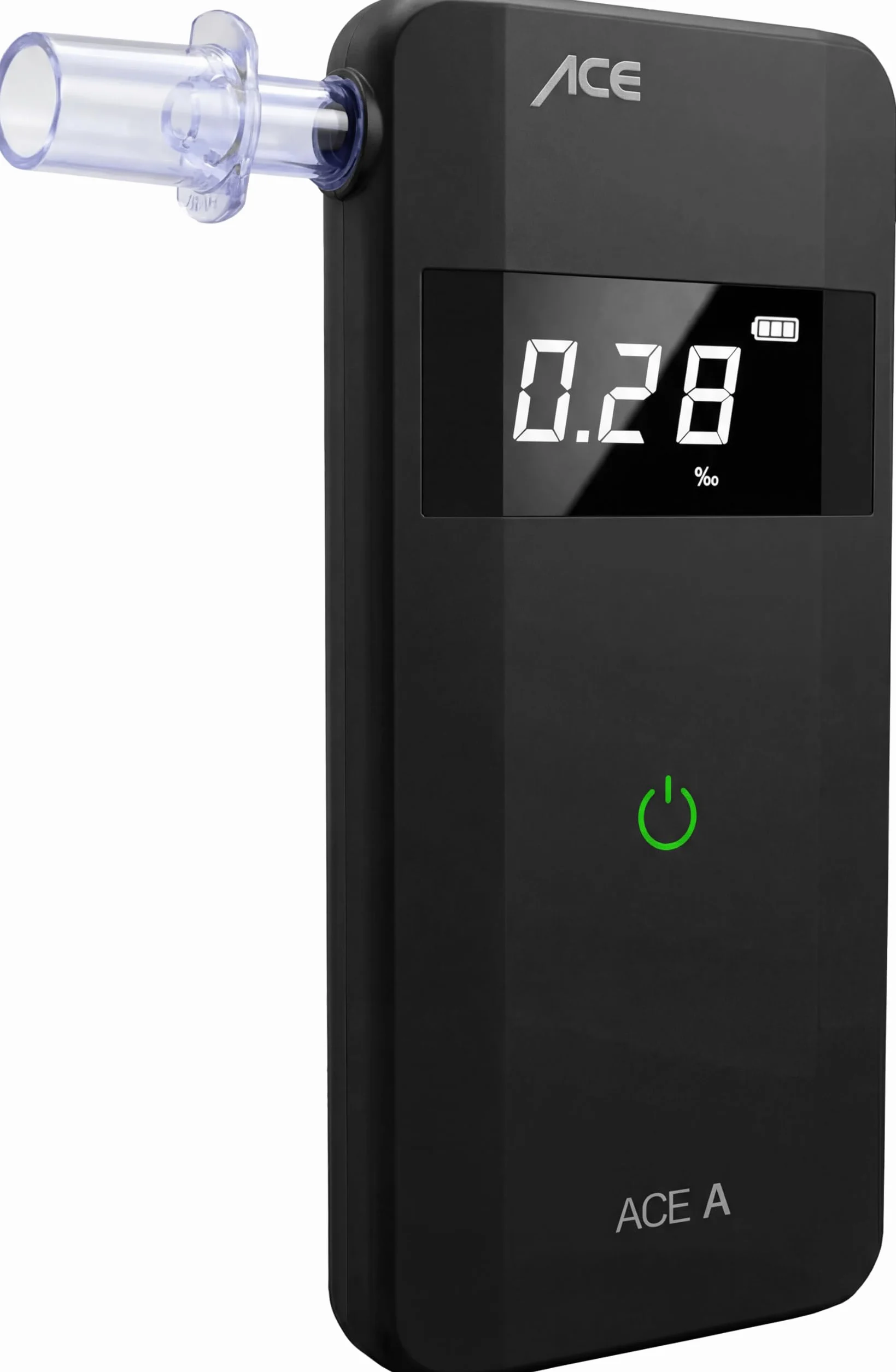 ACE A Alkotester cyfrowy alkomat z czujnikiem elektrochemicznym