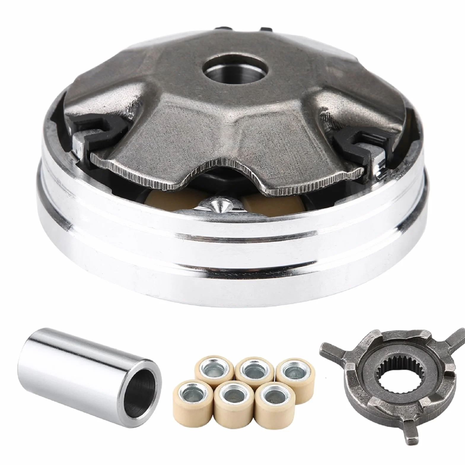Kit de Variador de Carreras, Variador Delantero de Motocicleta, Repuesto de Variador de Ciclomotor para GY6 50cc 60cc para PGO ATV XL Rider 50