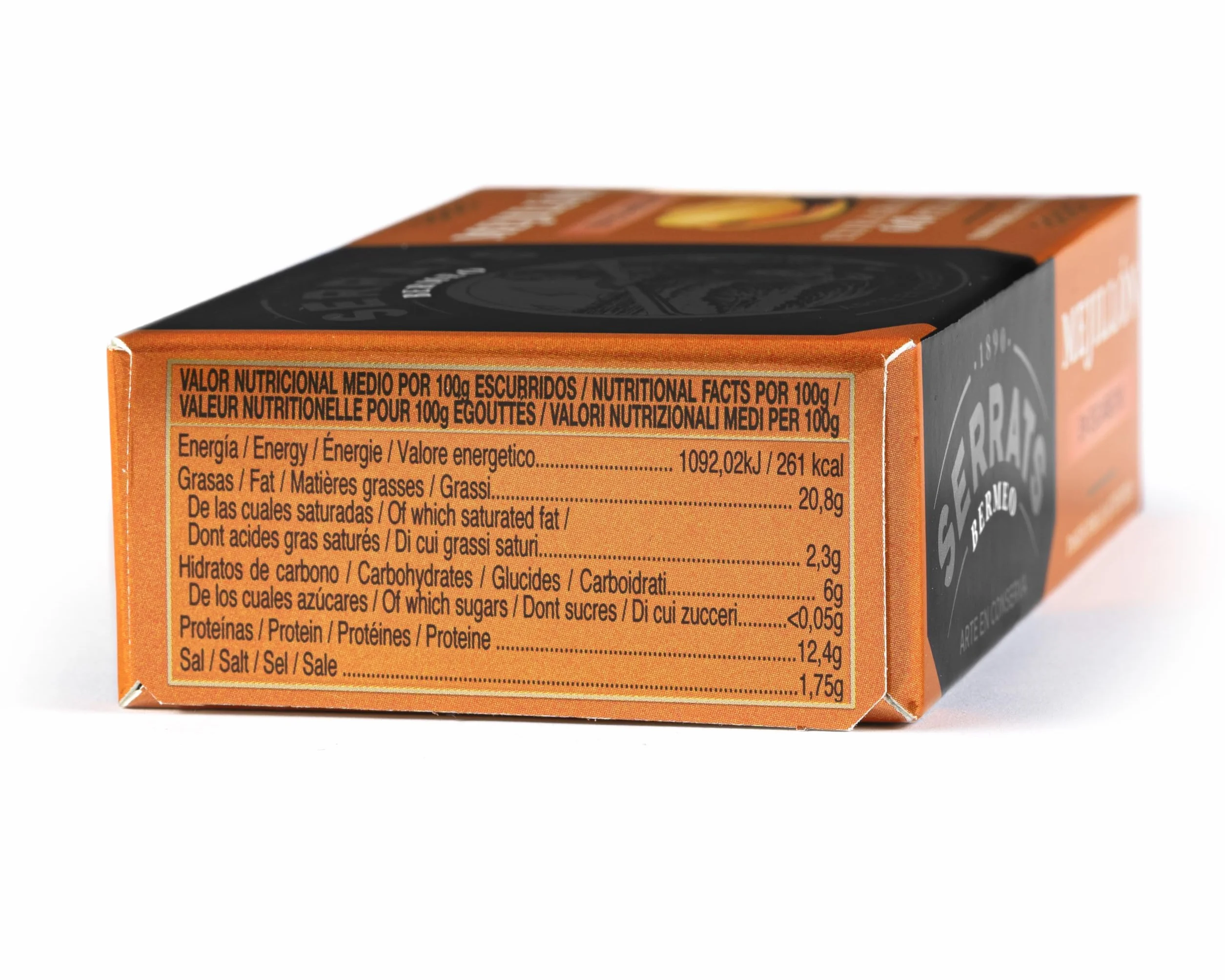 CONSERVAS SERRATS Mejillones Grandes en Escabeche Tradicional Artesanal 12 Latas x 110g 1320g 8/12 Mejillones por lata Sin Gluten Omega 3